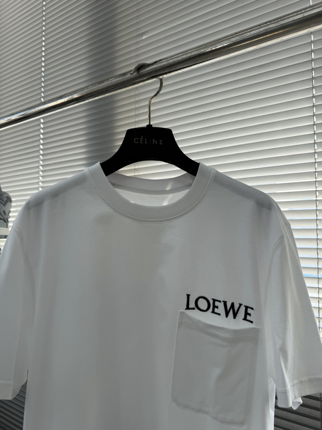 -LOEW 口袋刺绣细节全棉T恤面料质感很好舒适亲肤尺码:S-XXL肩宽4445474850胸围 101