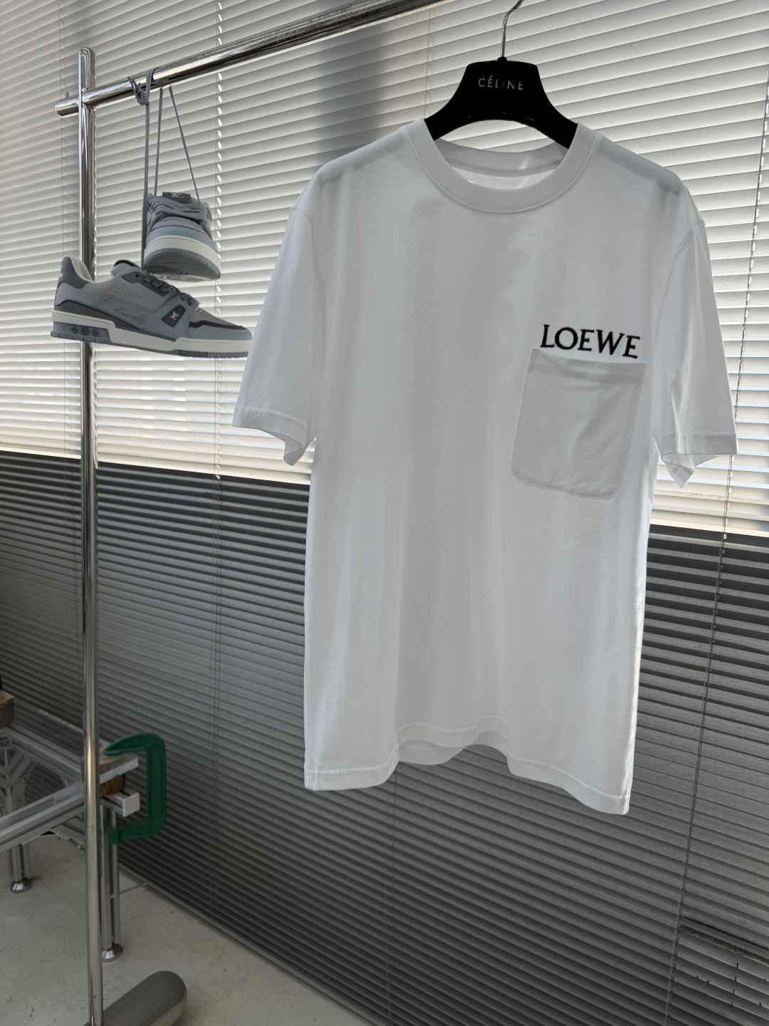 -LOEW 口袋刺绣细节全棉T恤面料质感很好舒适亲肤尺码:S-XXL肩宽4445474850胸围 101