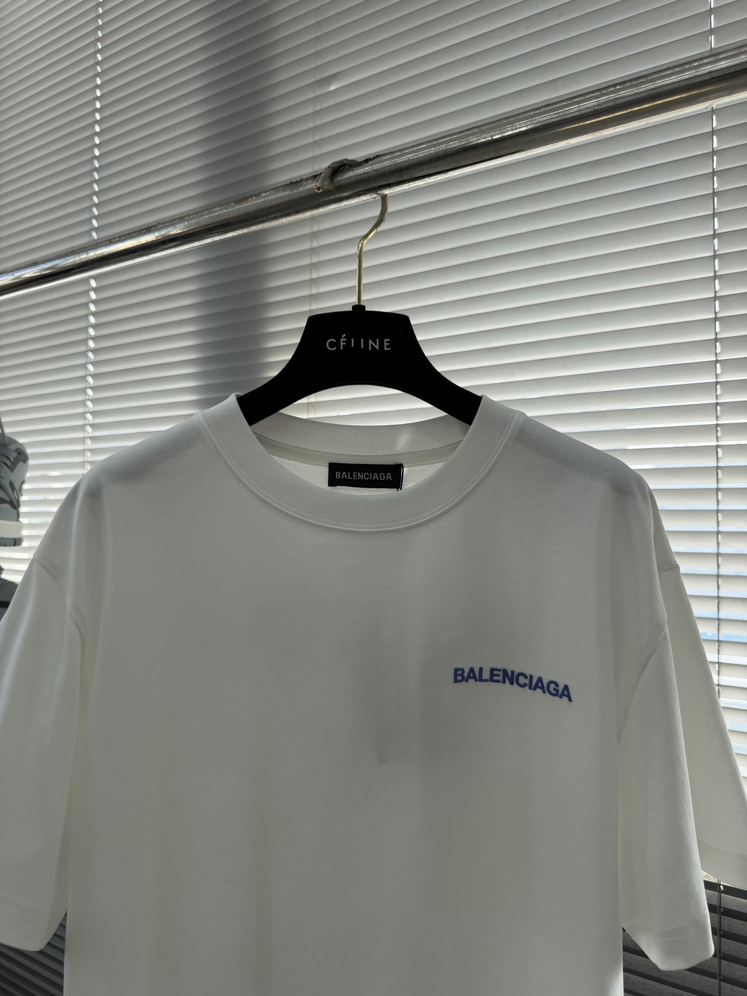 -Balenciag 2026春夏新款首发专柜最新款短袖圆领T恤 高端订制 设计前卫时尚！品牌logo手