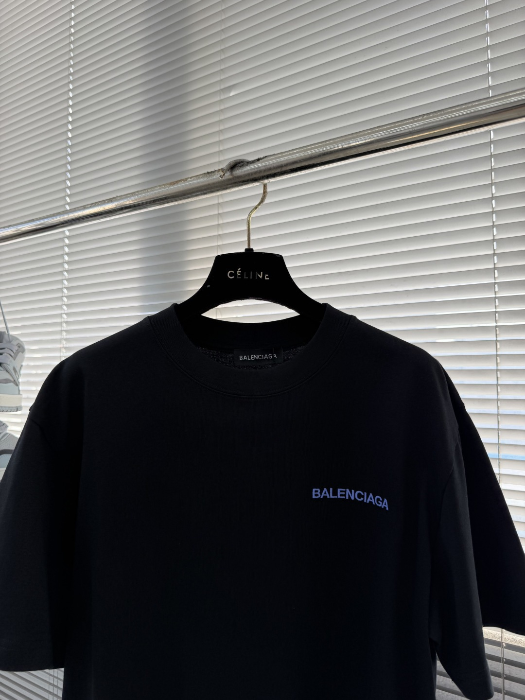 -Balenciag 2026春夏新款首发专柜最新款短袖圆领T恤 高端订制 设计前卫时尚！品牌logo手