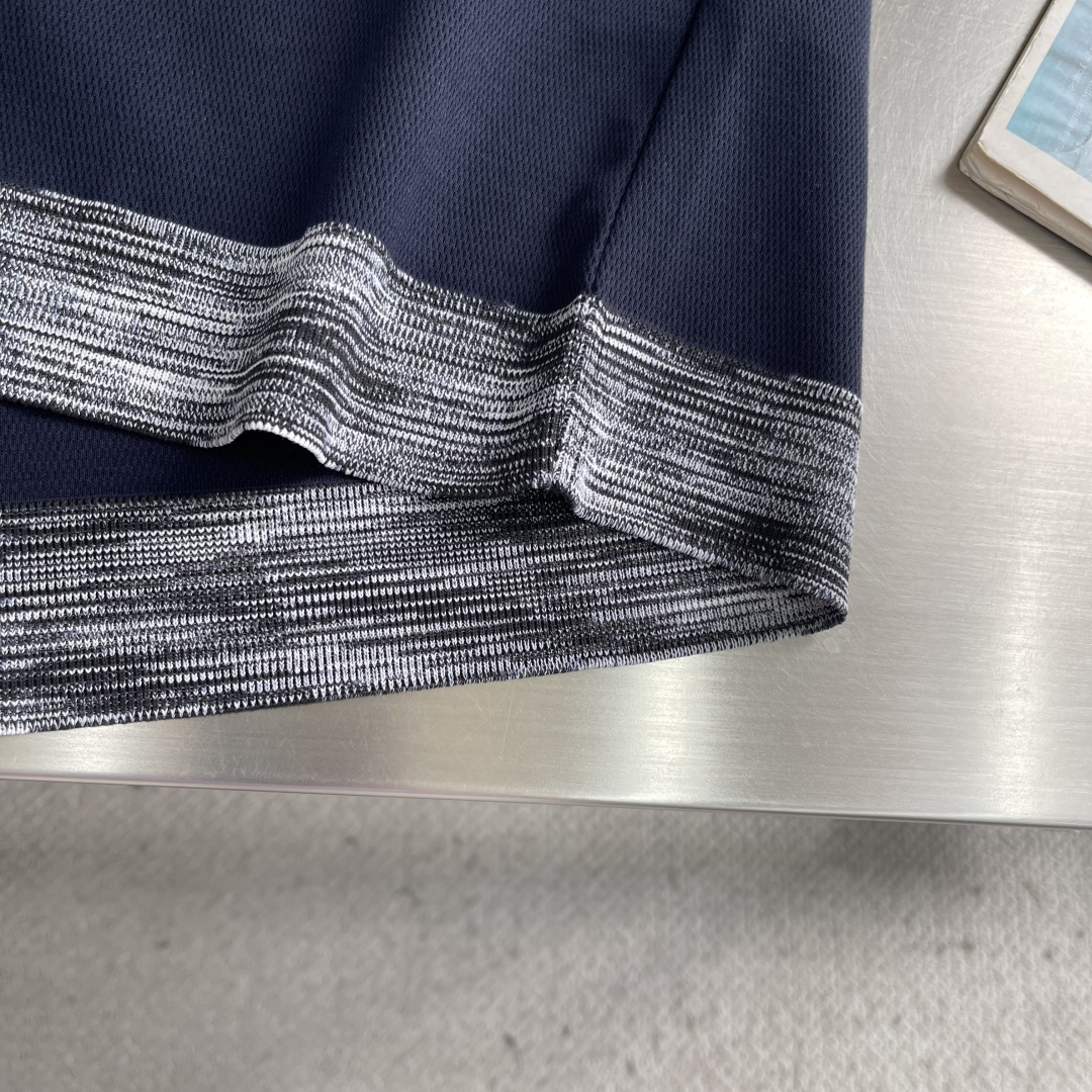 -Loro Piana 王炸来袭 26ss 顶级爆款短袖经典百搭 纯棉面料 舒适透气 经典百搭 码数：4