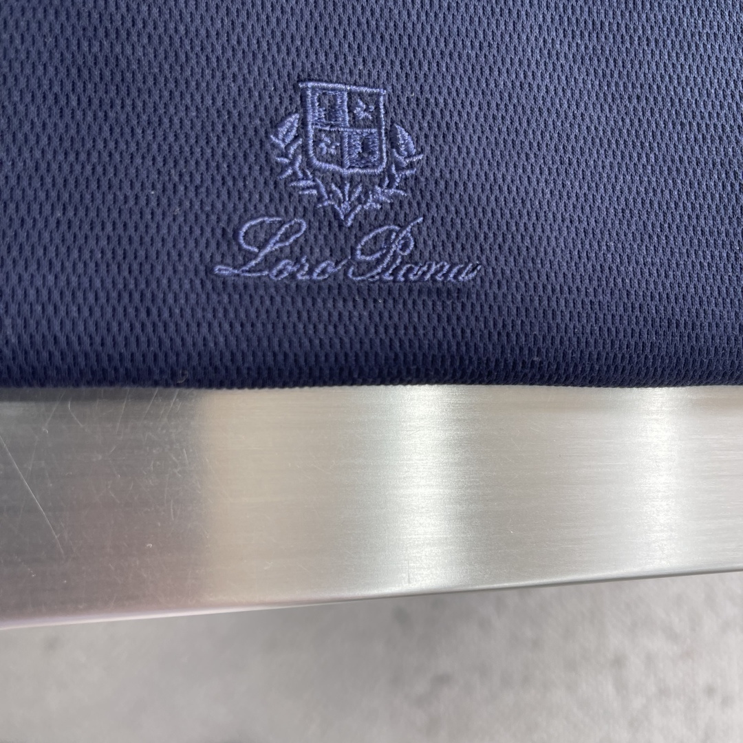 -Loro Piana 王炸来袭 26ss 顶级爆款短袖经典百搭 纯棉面料 舒适透气 经典百搭 码数：4