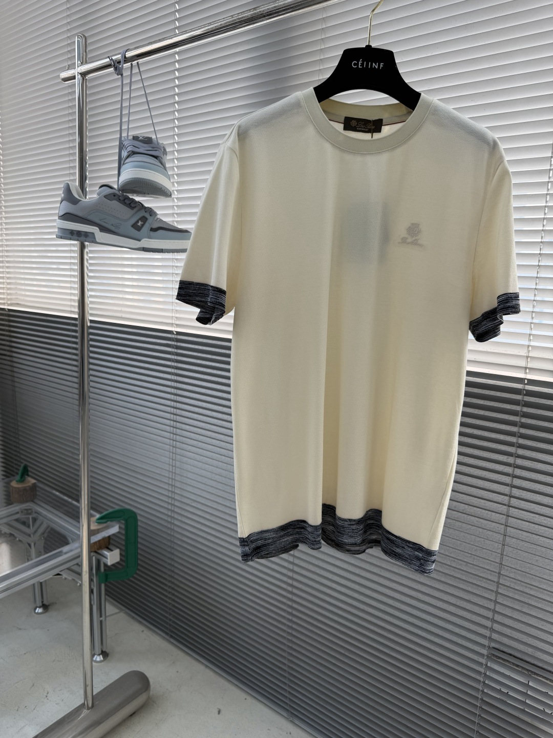 -Loro Piana 王炸来袭 26ss 顶级爆款短袖经典百搭 纯棉面料 舒适透气 经典百搭 码数：4