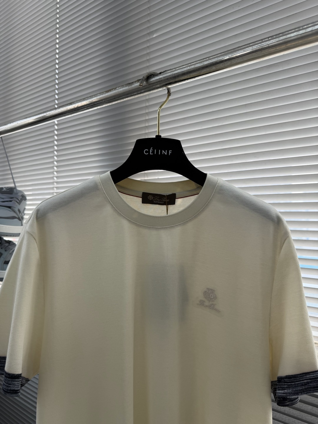 -Loro Piana 王炸来袭 26ss 顶级爆款短袖经典百搭 纯棉面料 舒适透气 经典百搭 码数：4
