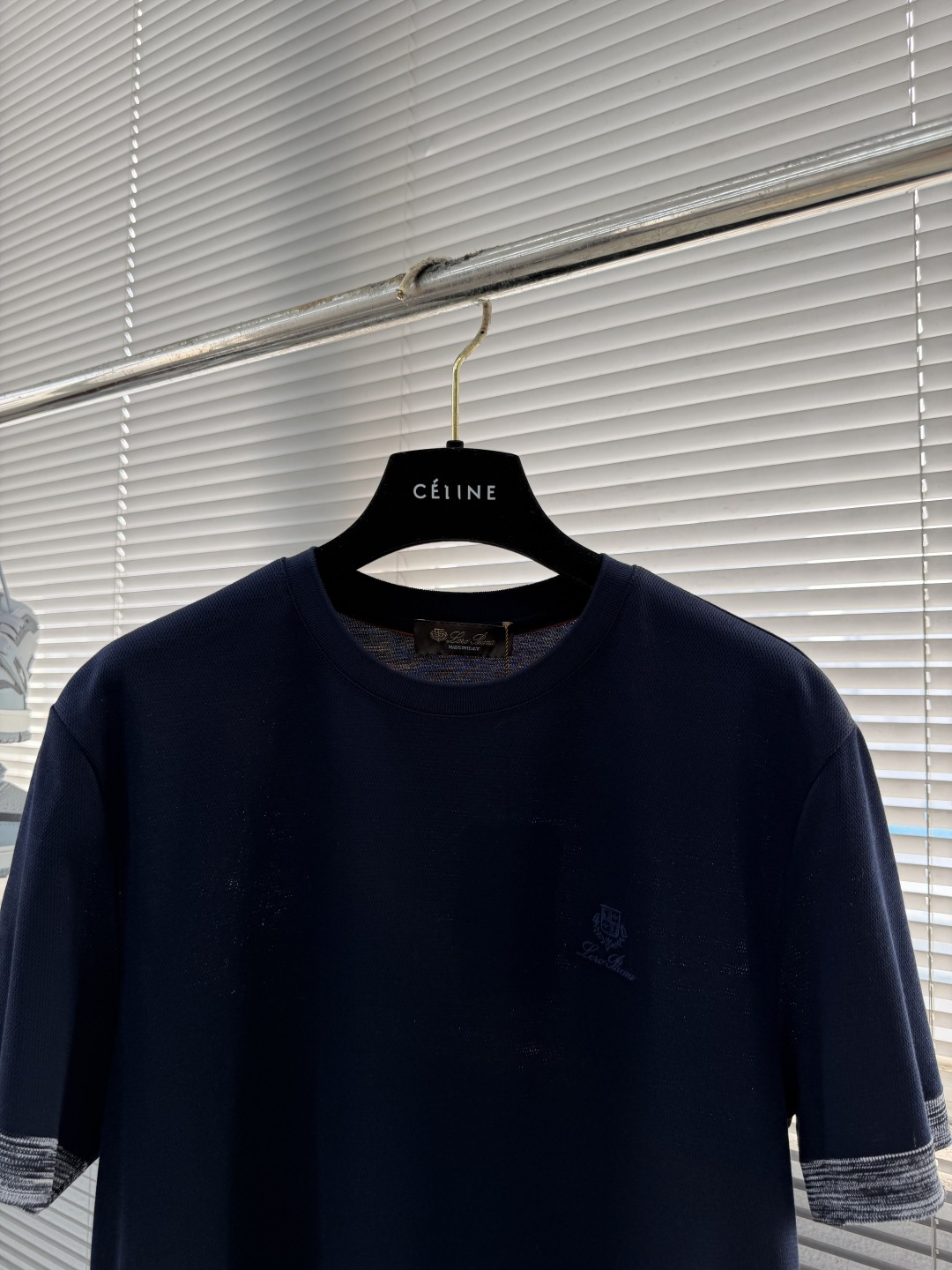 -Loro Piana 王炸来袭 26ss 顶级爆款短袖经典百搭 纯棉面料 舒适透气 经典百搭 码数：4