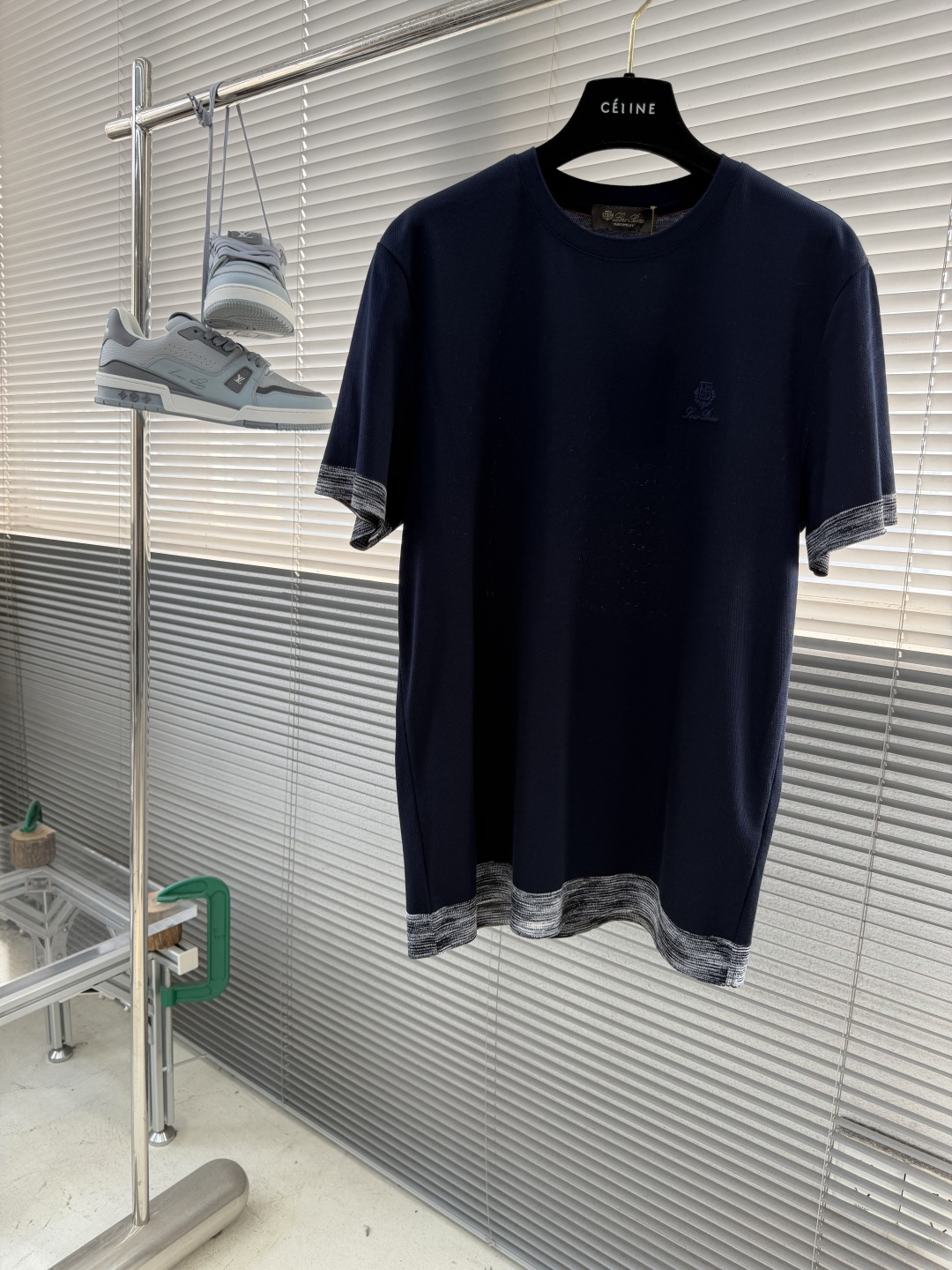 -Loro Piana 王炸来袭 26ss 顶级爆款短袖经典百搭 纯棉面料 舒适透气 经典百搭 码数：4