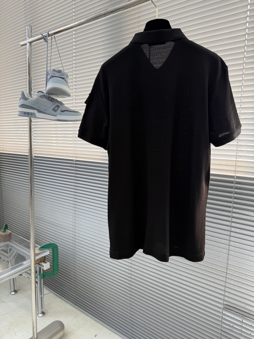 -PRAD 26ss 顶级爆款 胶条红标系列POLO短袖 经典百搭 纯棉面料 舒适透气 经典百搭 码数：