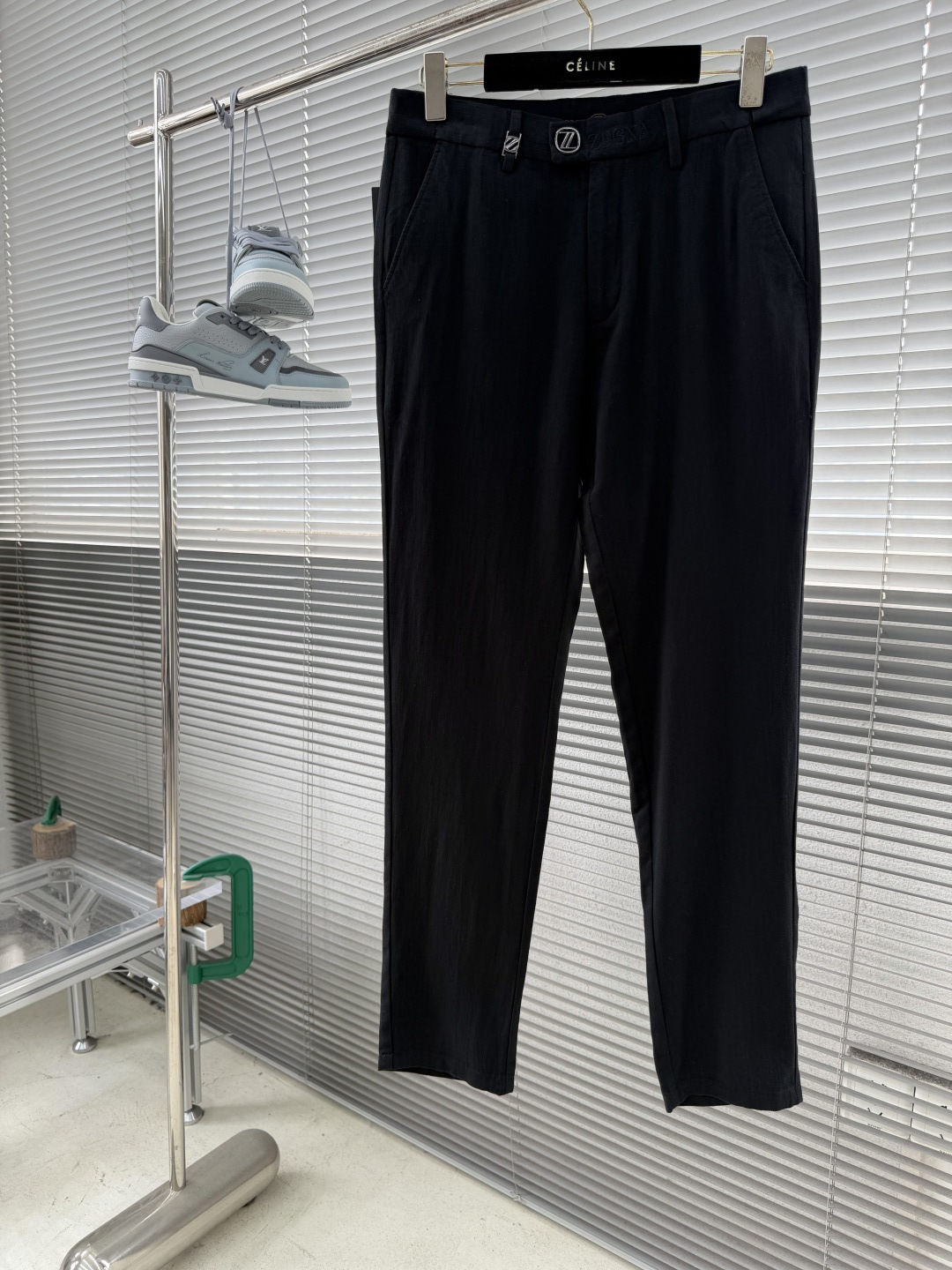 -Z zegn 2026春夏新款休闲西转裤版型：小直筒 （32码裤脚18CM）面料：超柔软棉麻面料 设计