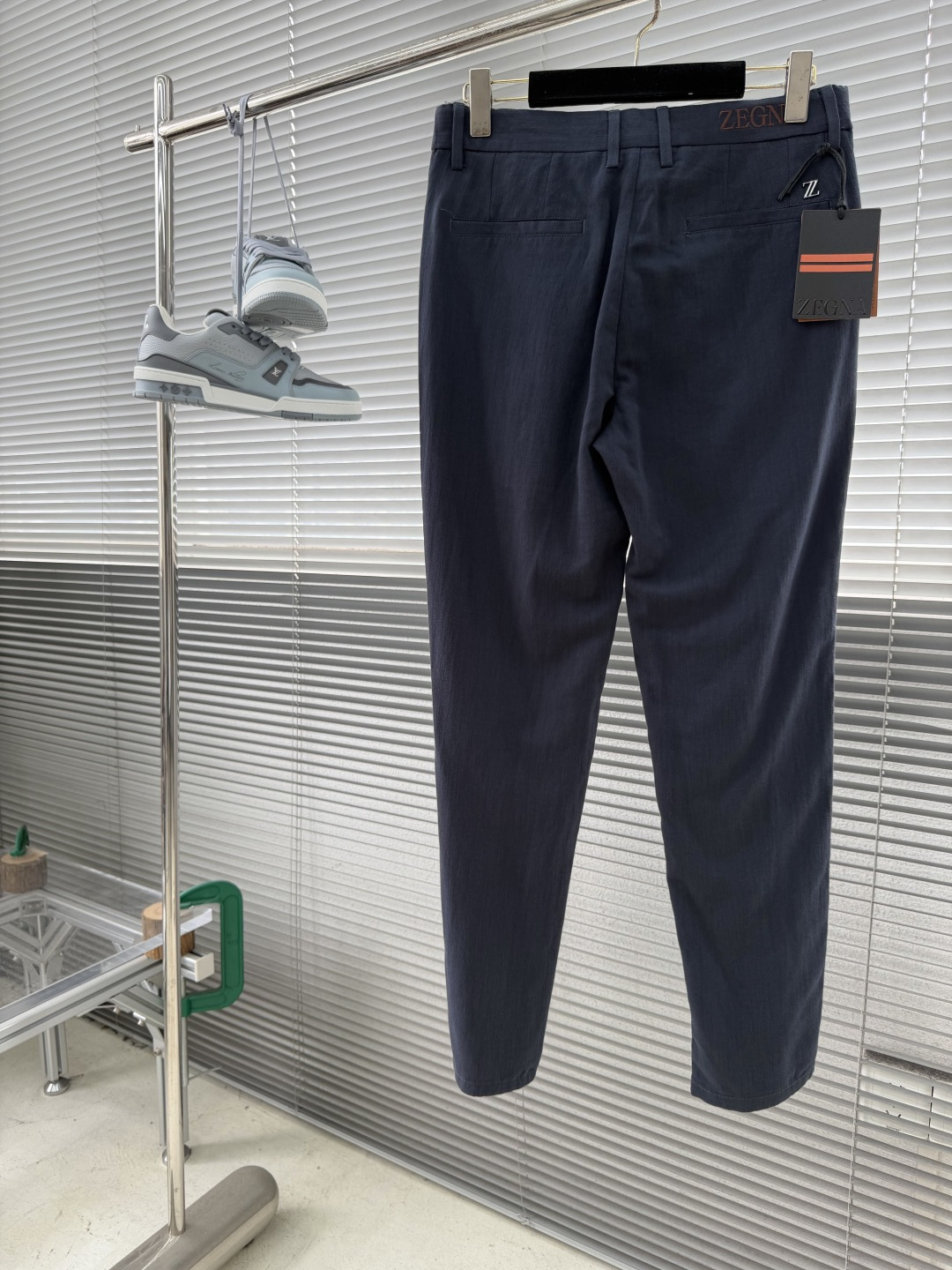 -Z zegn 2026春夏新款休闲西转裤版型：小直筒 （32码裤脚18CM）面料：超柔软棉麻面料 设计
