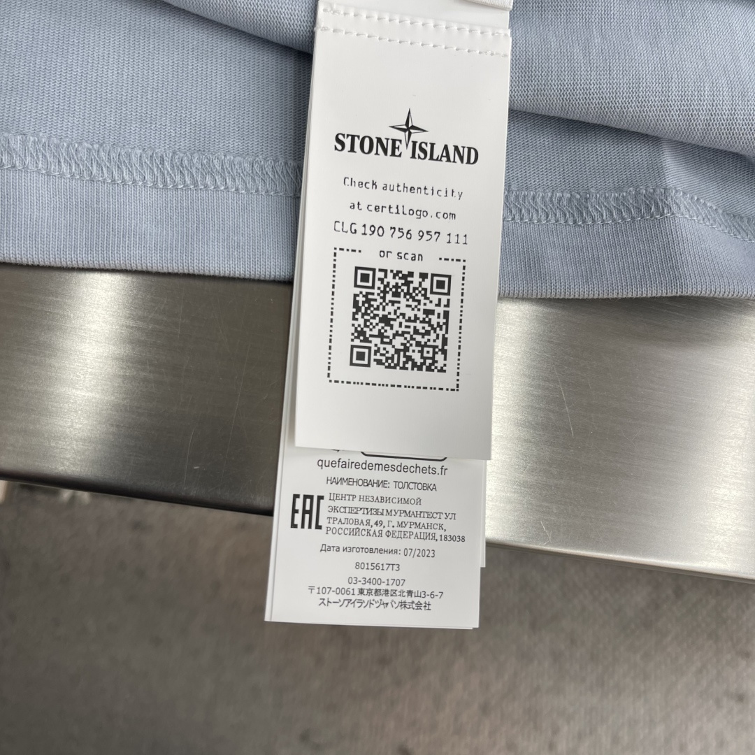 -Stone Island 宝藏级短袖，26年春夏意式机能风天花板 标志性罗盘系列款式 面料螺纹定制定染