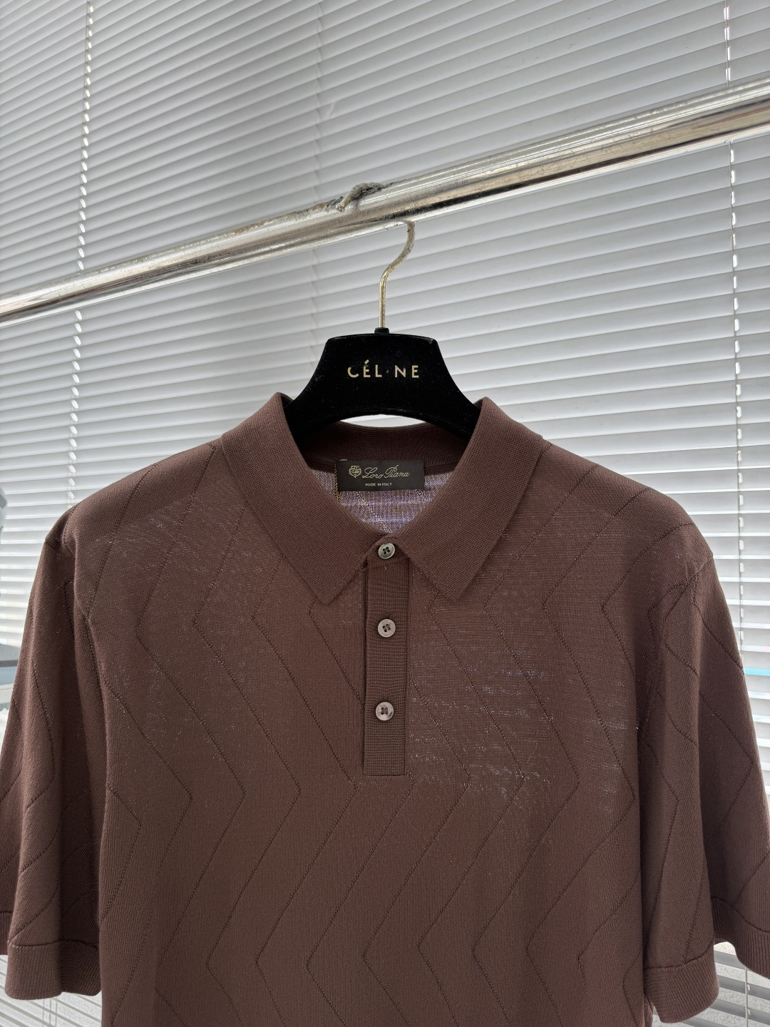 -loro Piana 26春夏新款商务针织Polo衫，男士意式老钱风高端简约针织衫。意大利同渠道稀有订
