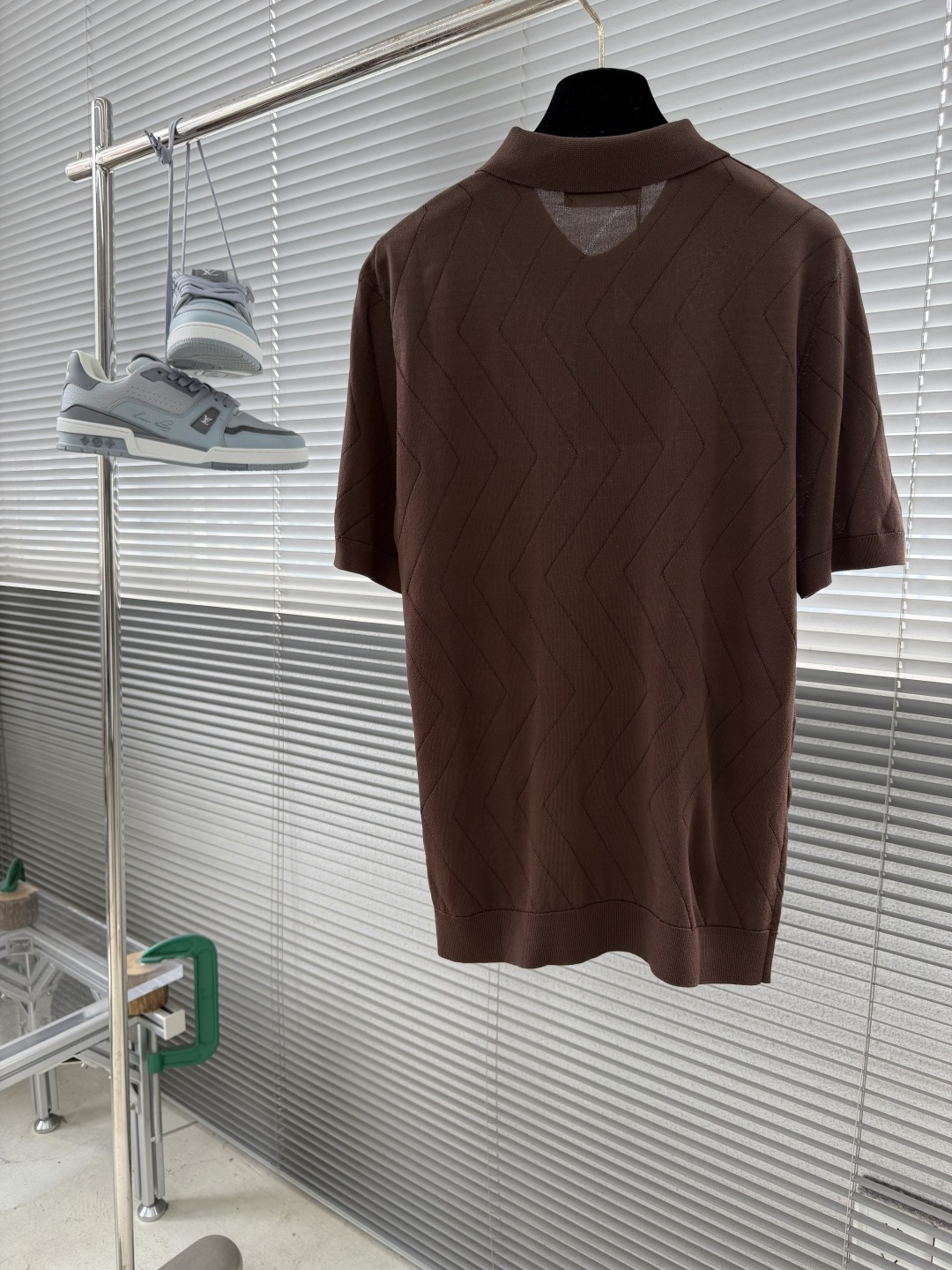 -loro Piana 26春夏新款商务针织Polo衫，男士意式老钱风高端简约针织衫。意大利同渠道稀有订