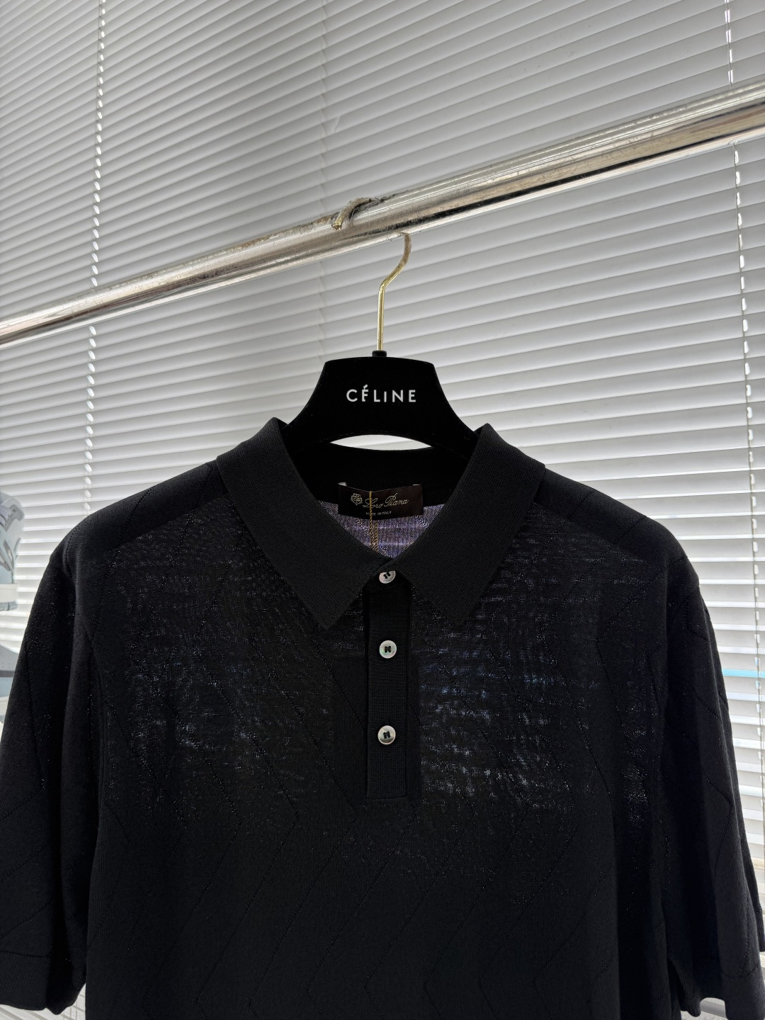 -loro Piana 26春夏新款商务针织Polo衫，男士意式老钱风高端简约针织衫。意大利同渠道稀有订