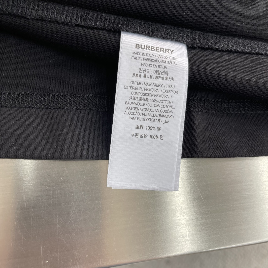 -BBR 2026春夏新款 整体定织定染丝光单面长绒棉面料，面料质感200克重 做到有微挺效果 且 舒适