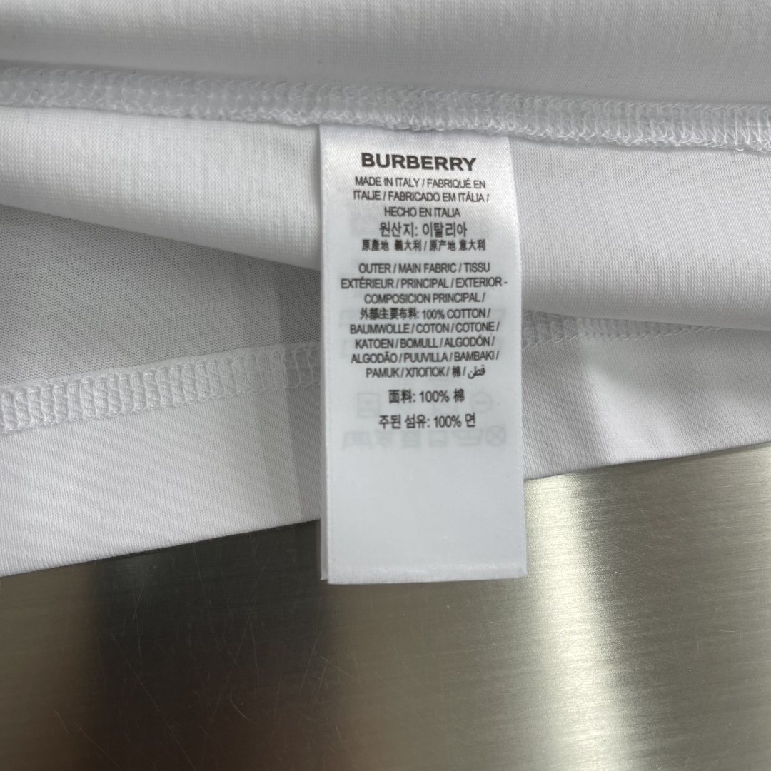 -BBR 2026春夏新款 整体定织定染丝光单面长绒棉面料，面料质感200克重 做到有微挺效果 且 舒适