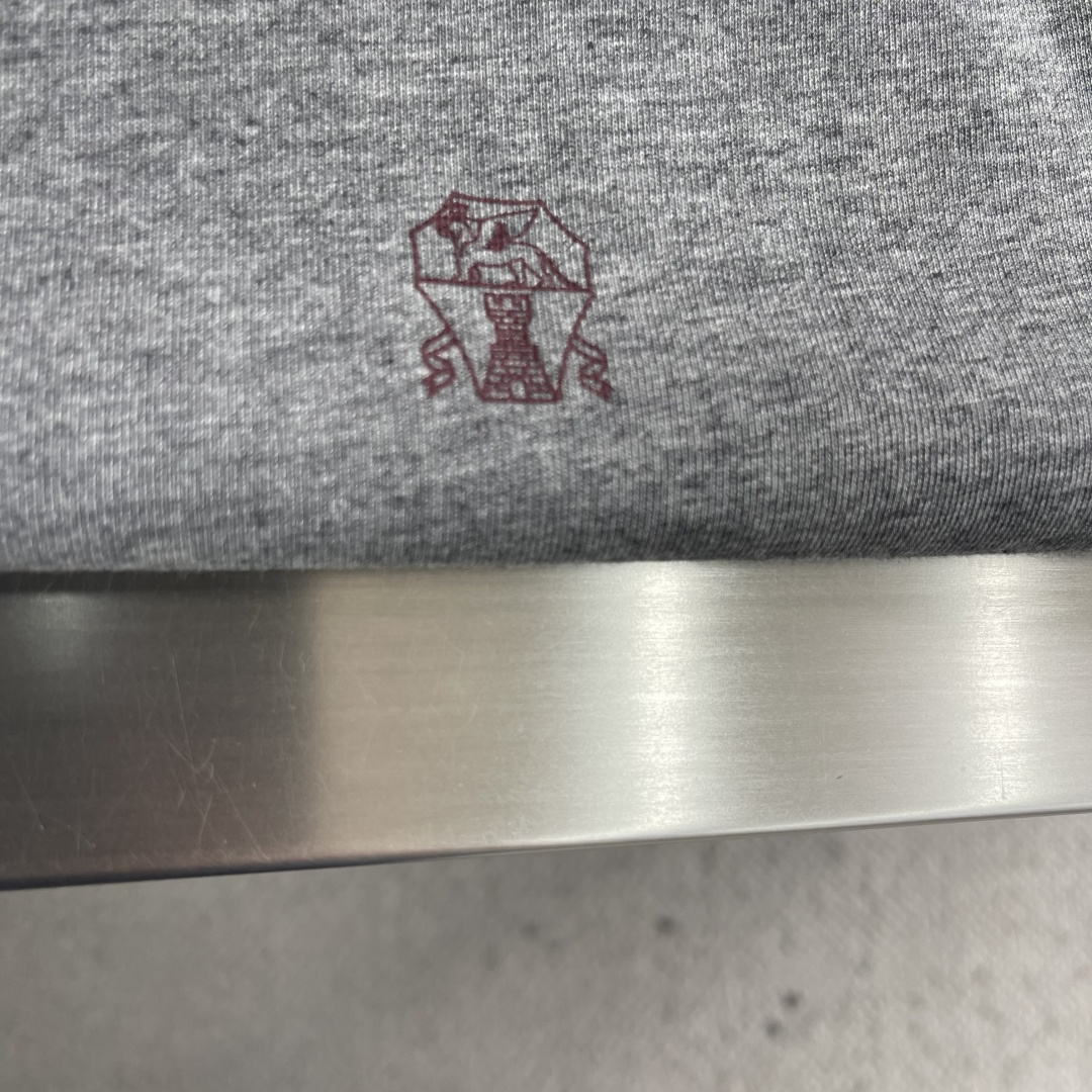 -brunello Cucinelli bc 26春夏专柜新款 老钱风 面料定制定染 新疆长绒棉 克重2