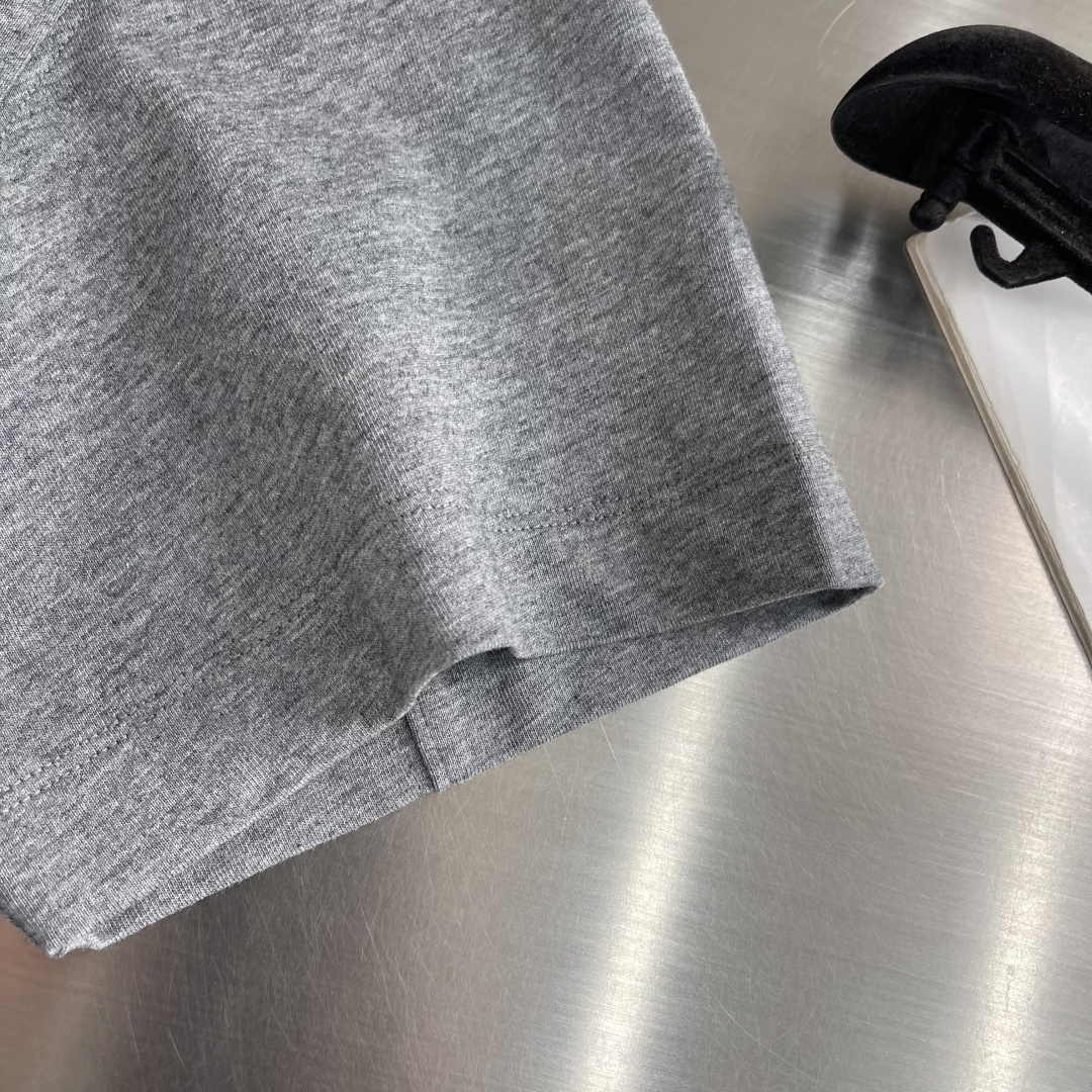 -brunello Cucinelli bc 26春夏专柜新款 老钱风 面料定制定染 新疆长绒棉 克重2