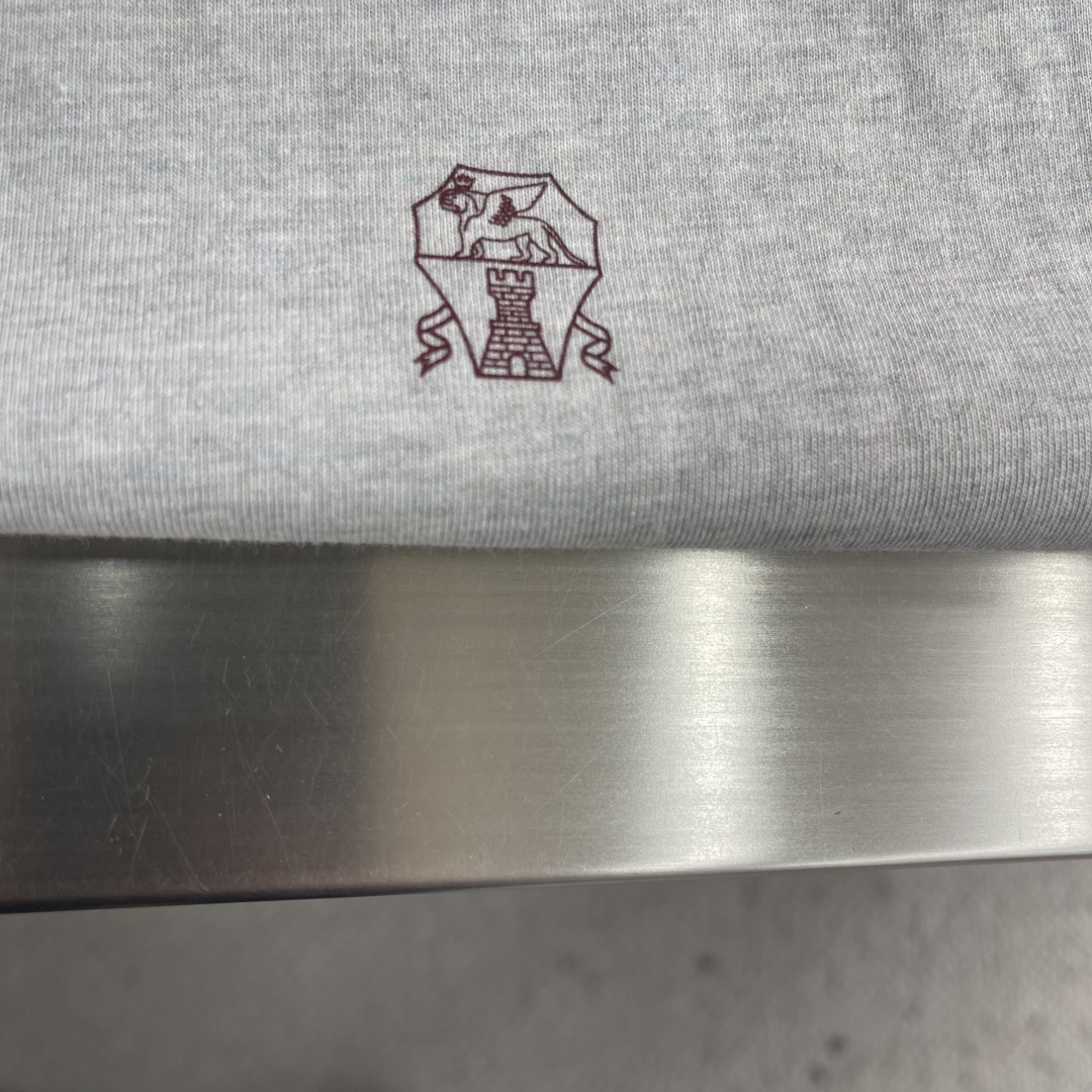 -brunello Cucinelli bc 26春夏专柜新款 老钱风 面料定制定染 新疆长绒棉 克重2