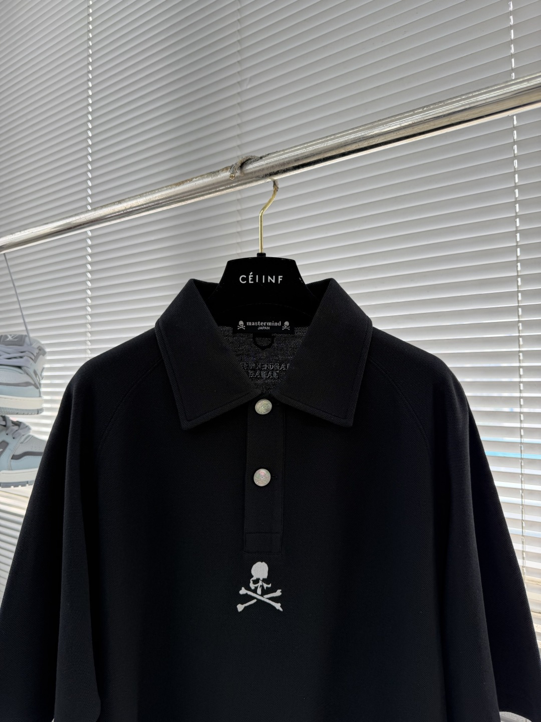 -MMJ JAPAN 2026春夏POLO衫 新款 日本高街街暗黑高端品牌 面料螺纹定制定染 门禁扣子贝