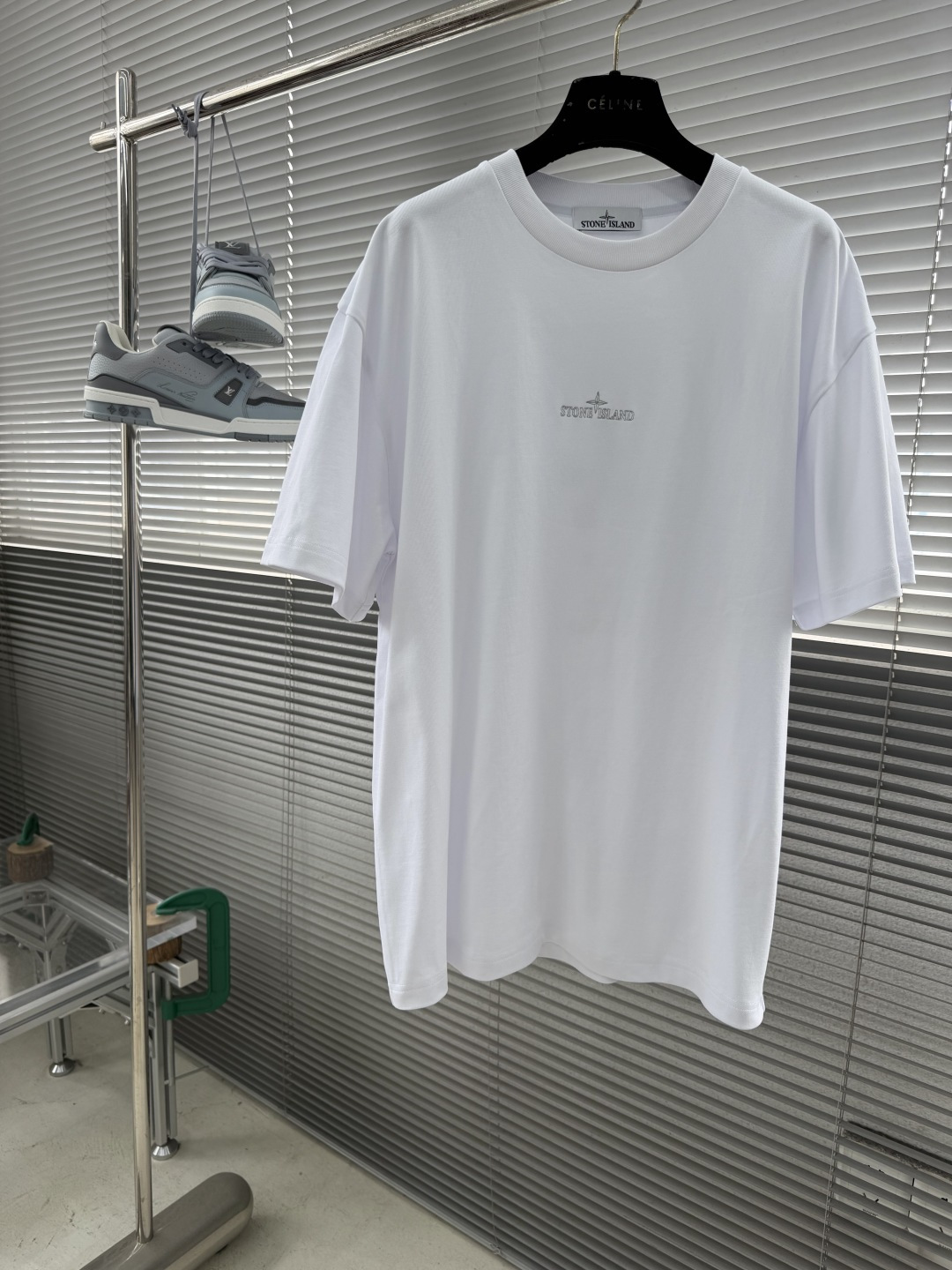 -Stone Island 宝藏级短袖，26年春夏意式机能风天花板 标志性罗盘系列款式 面料螺纹定制定染