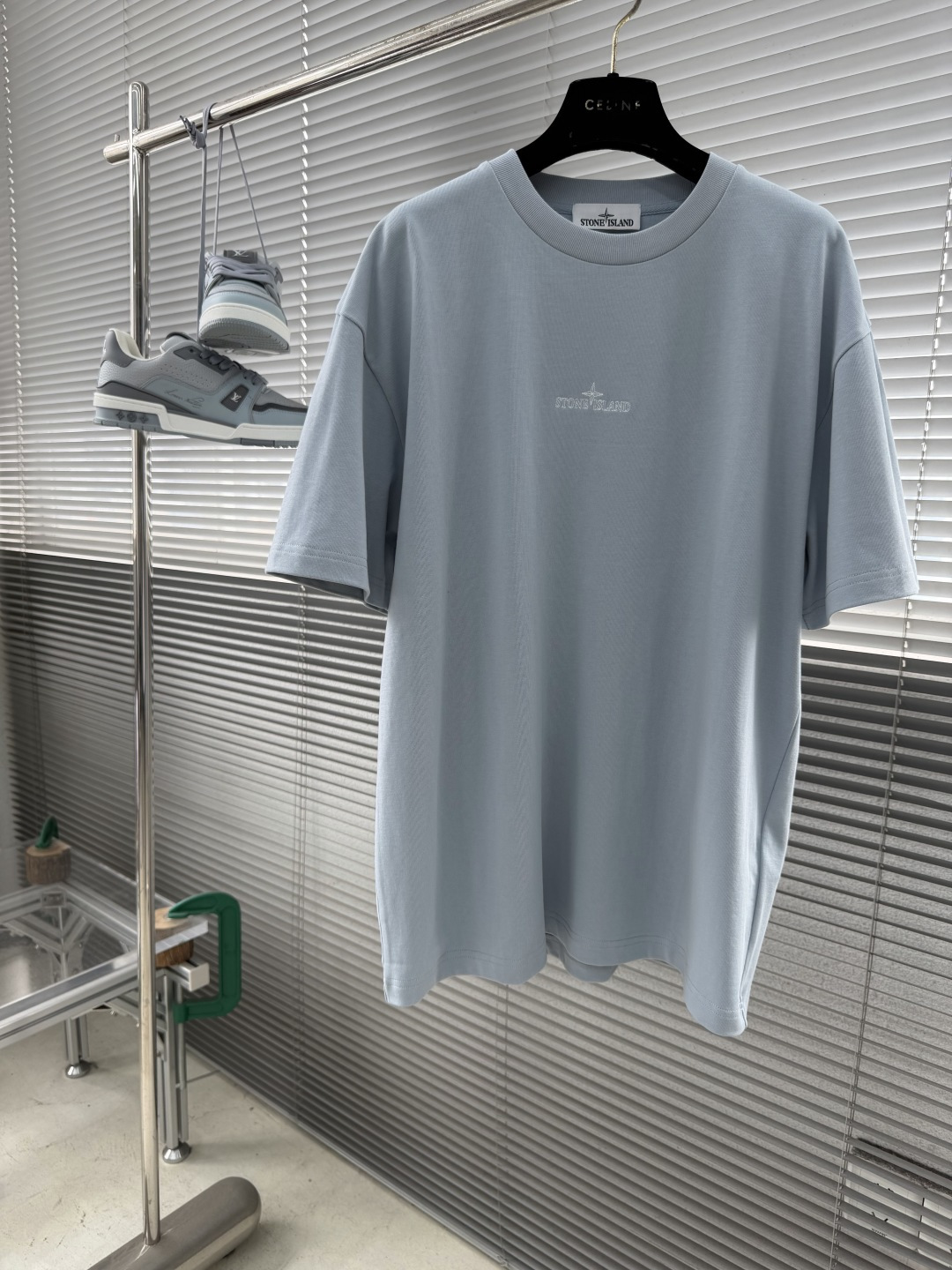 -Stone Island 宝藏级短袖，26年春夏意式机能风天花板 标志性罗盘系列款式 面料螺纹定制定染