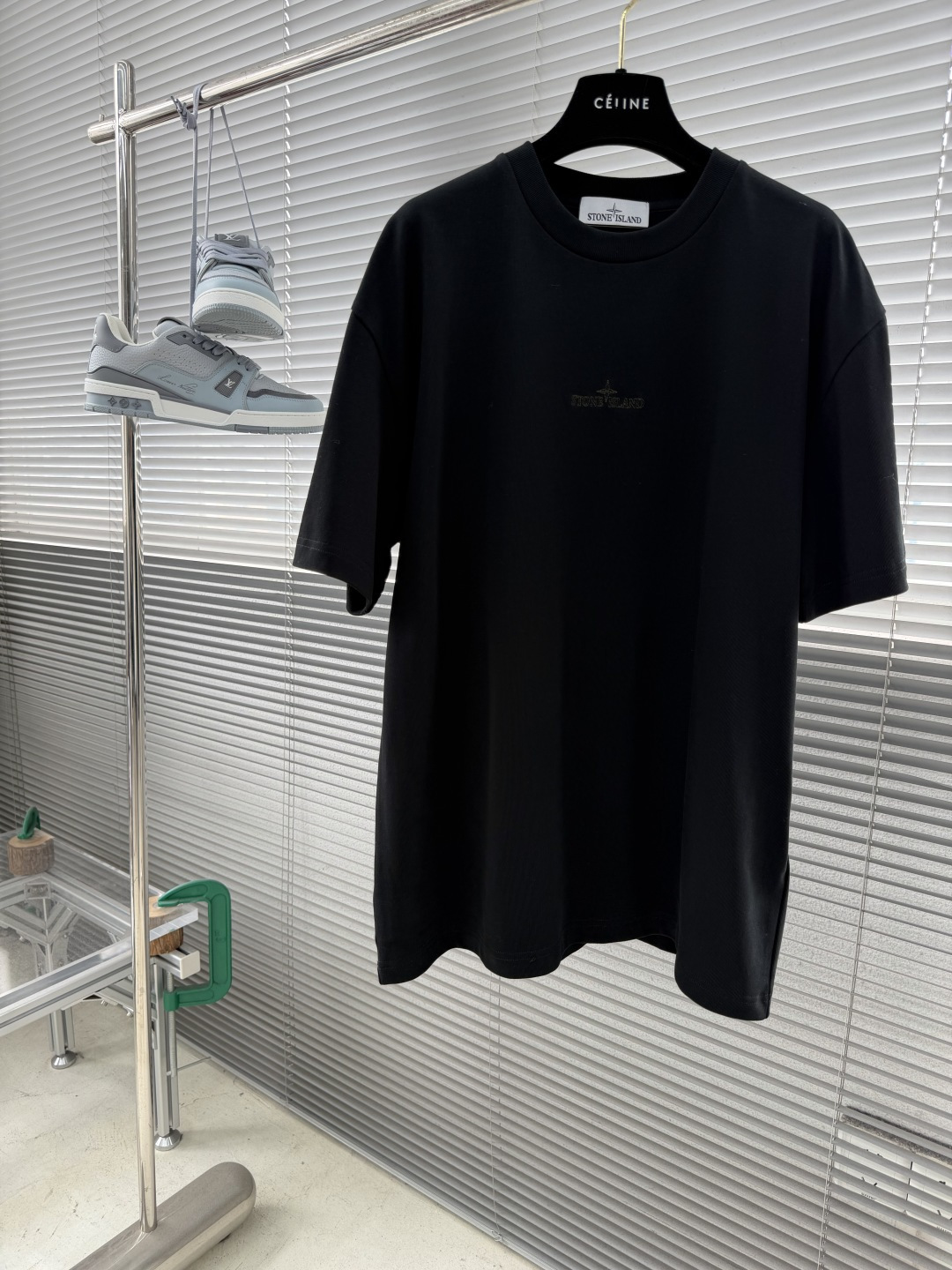 -Stone Island 宝藏级短袖，26年春夏意式机能风天花板 标志性罗盘系列款式 面料螺纹定制定染
