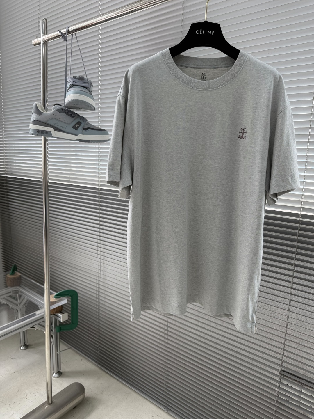 -brunello Cucinelli bc 26春夏专柜新款 老钱风 面料定制定染 新疆长绒棉 克重2