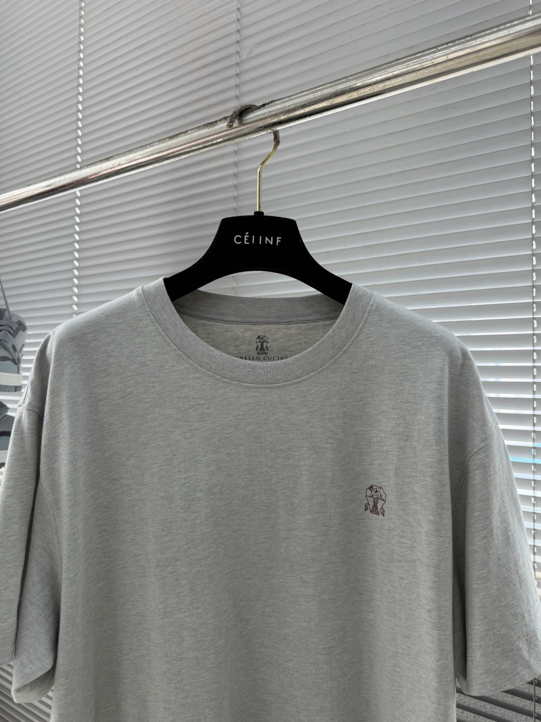 -brunello Cucinelli bc 26春夏专柜新款 老钱风 面料定制定染 新疆长绒棉 克重2