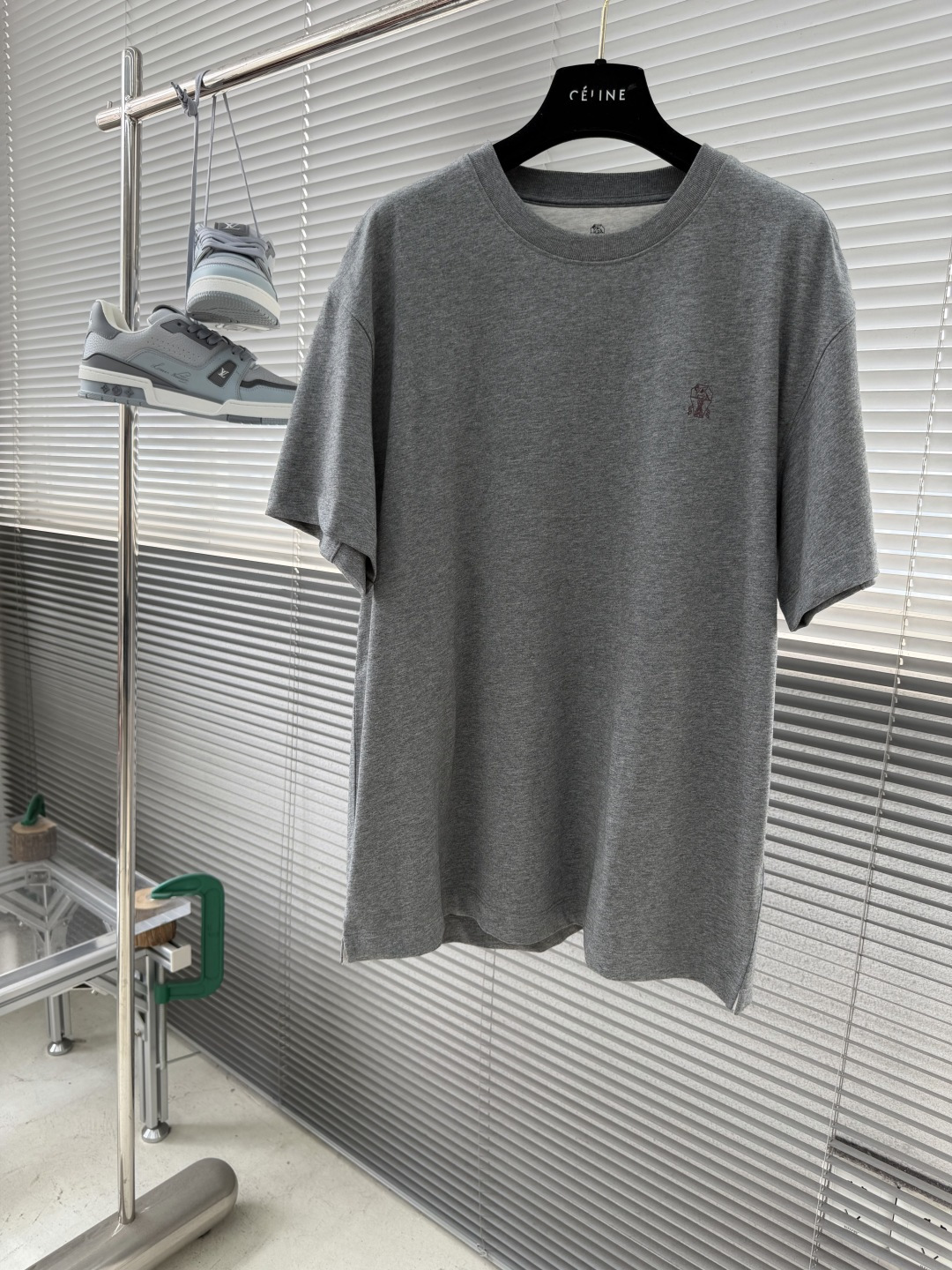 -brunello Cucinelli bc 26春夏专柜新款 老钱风 面料定制定染 新疆长绒棉 克重2