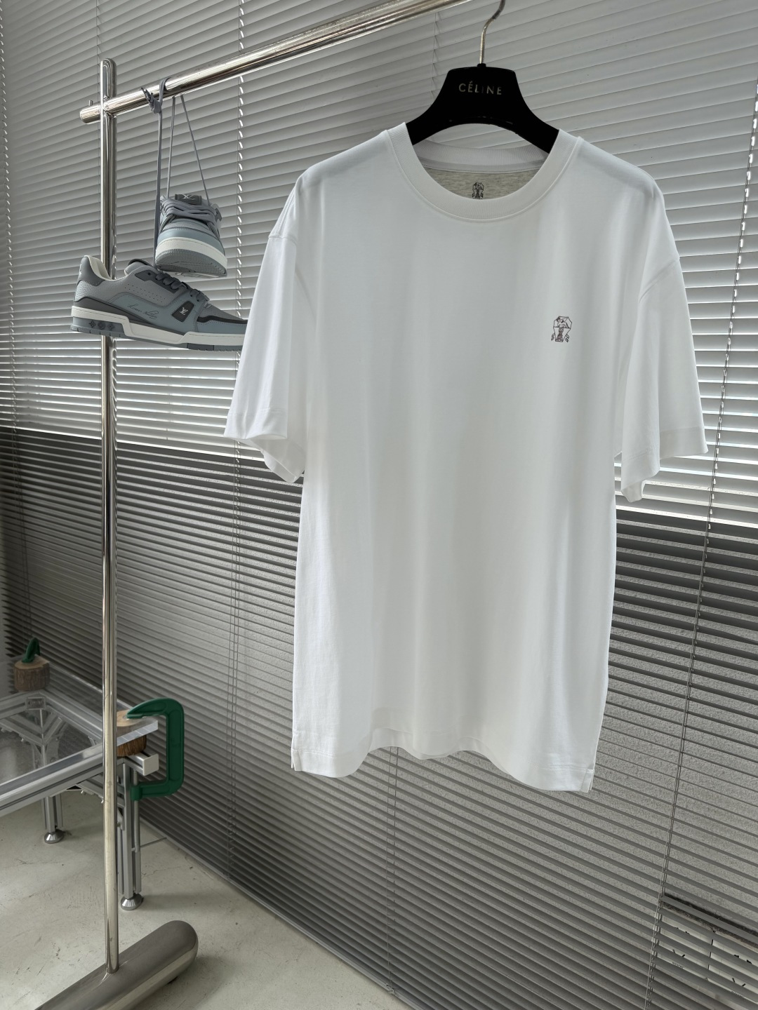-brunello Cucinelli bc 26春夏专柜新款 老钱风 面料定制定染 新疆长绒棉 克重2