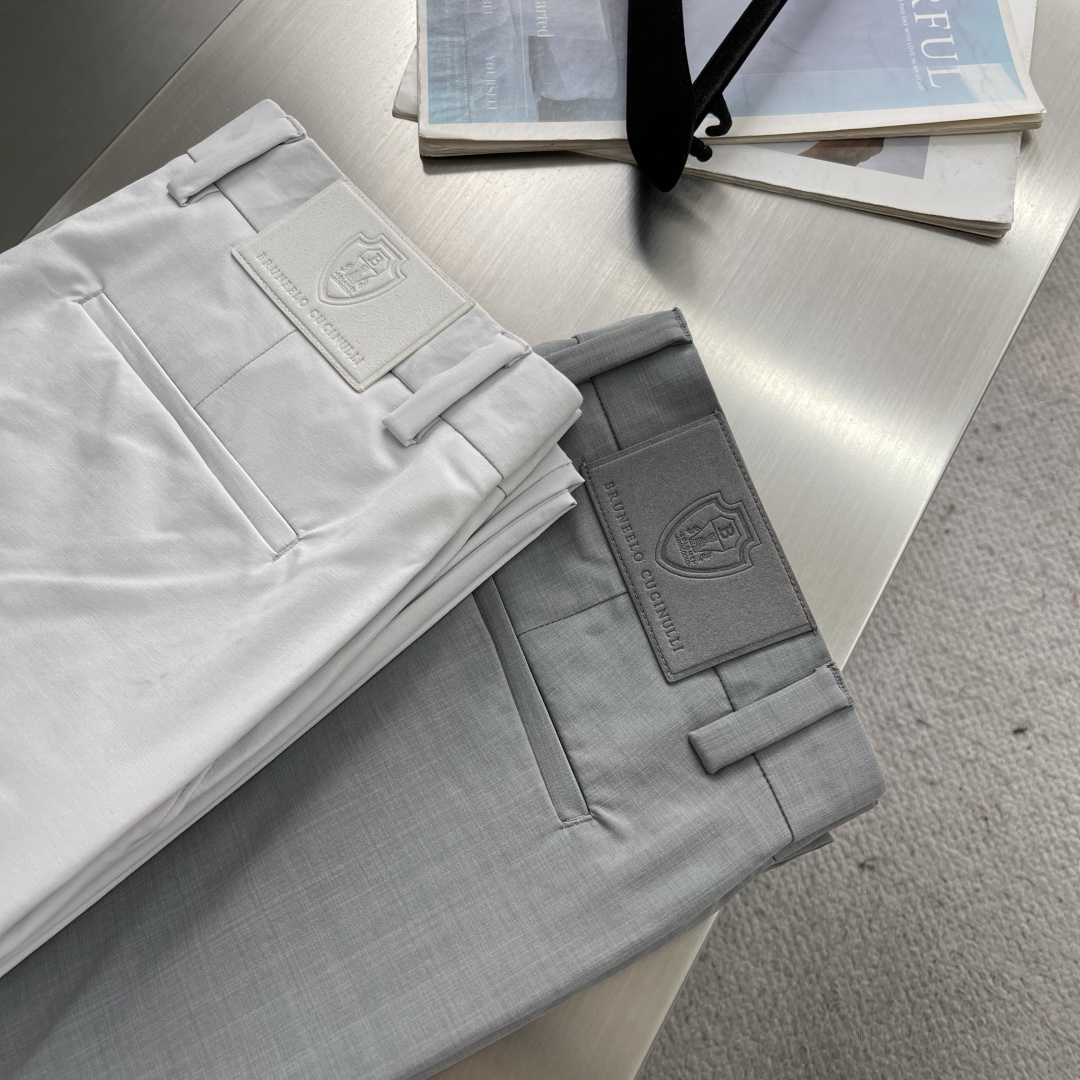 -顶级品质 bc 26ss春夏新款休闲裤 专柜同步 直筒版型 定制专柜同步 休闲户外面料 颜色高级 后袋
