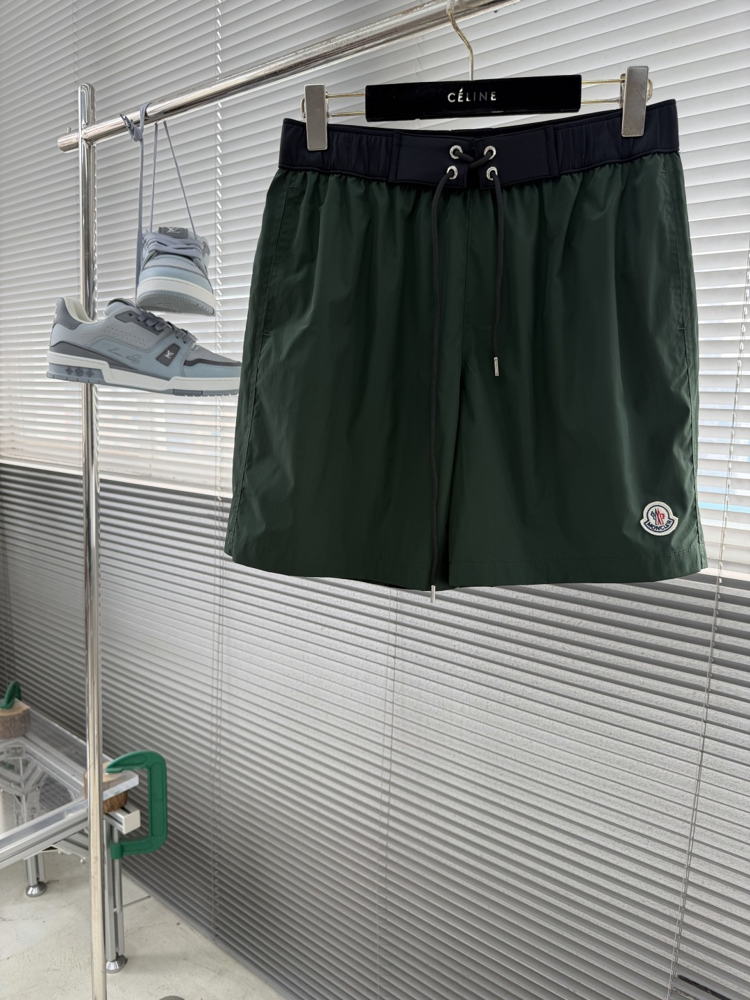 -mon 26ss 徽标logo抽绳系带 泳裤 男女同款 码数：S. M. L. XL裤长4647484