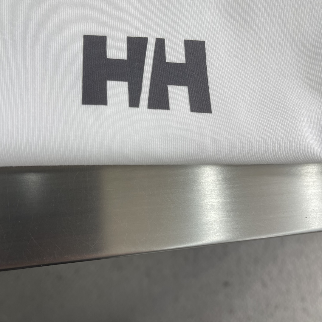 -HELLY HANSEN/HH海丽汉森26夏LOGO山脉图案短袖T恤基础圆领设计！经典白搭，领口选用定
