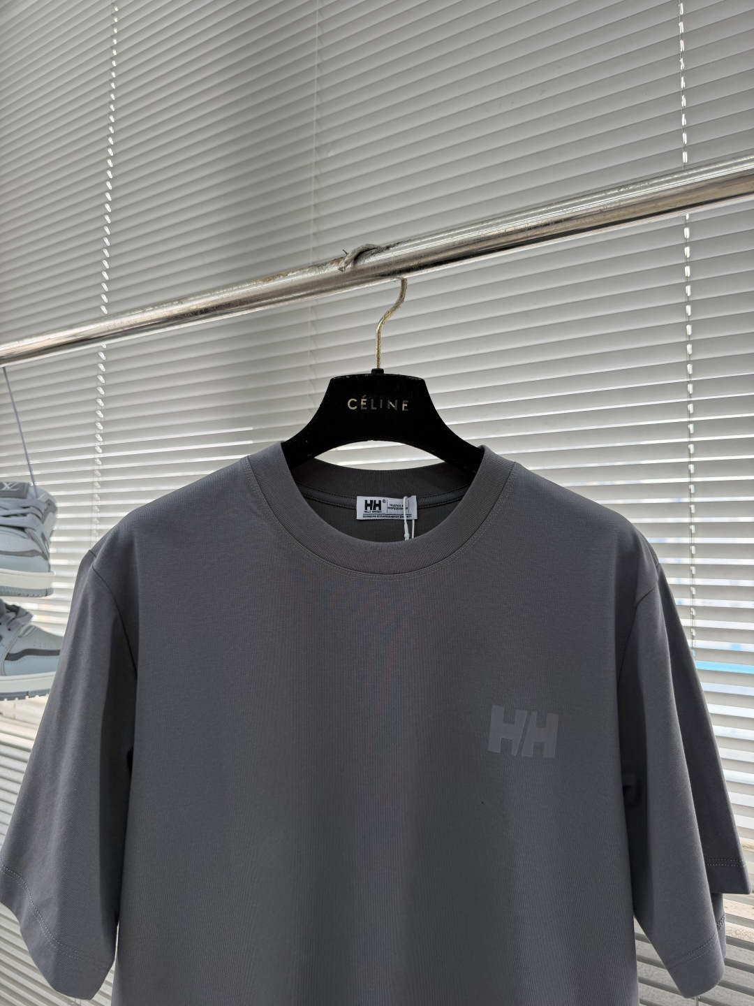 -HELLY HANSEN/HH海丽汉森26夏LOGO山脉图案短袖T恤基础圆领设计！经典白搭，领口选用定