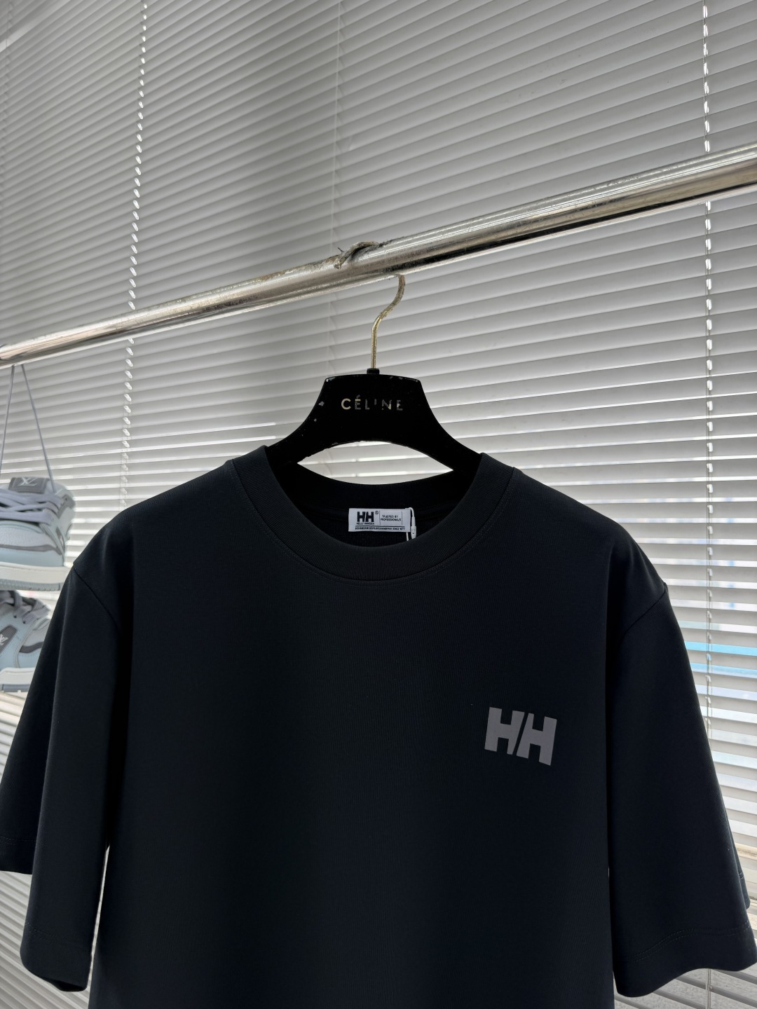 -HELLY HANSEN/HH海丽汉森26夏LOGO山脉图案短袖T恤基础圆领设计！经典白搭，领口选用定