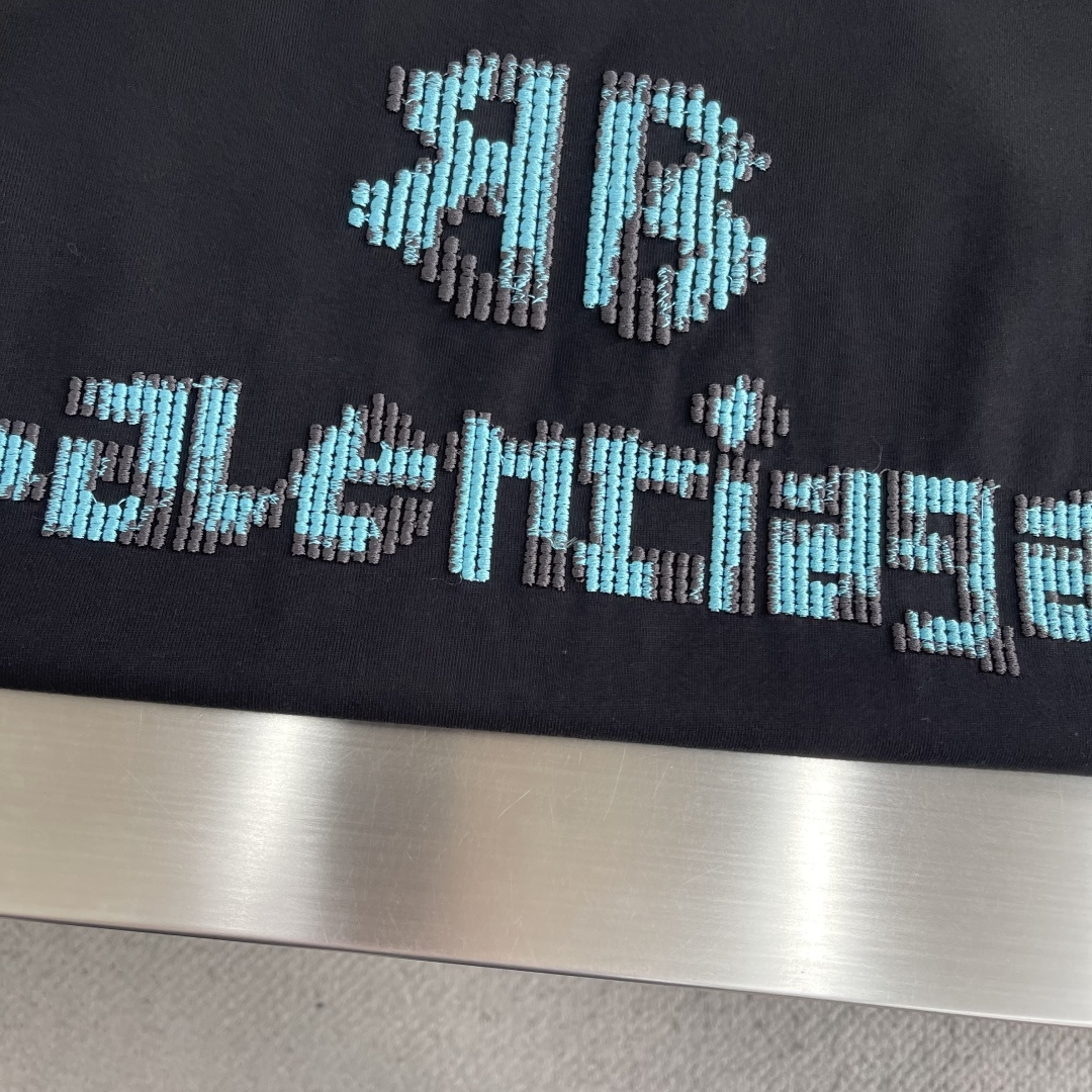 -Balenciag 2026新款男士休闲短袖T恤！高端定制 高版本 时尚百搭爆款⚠️宽松版型⚠️进口双
