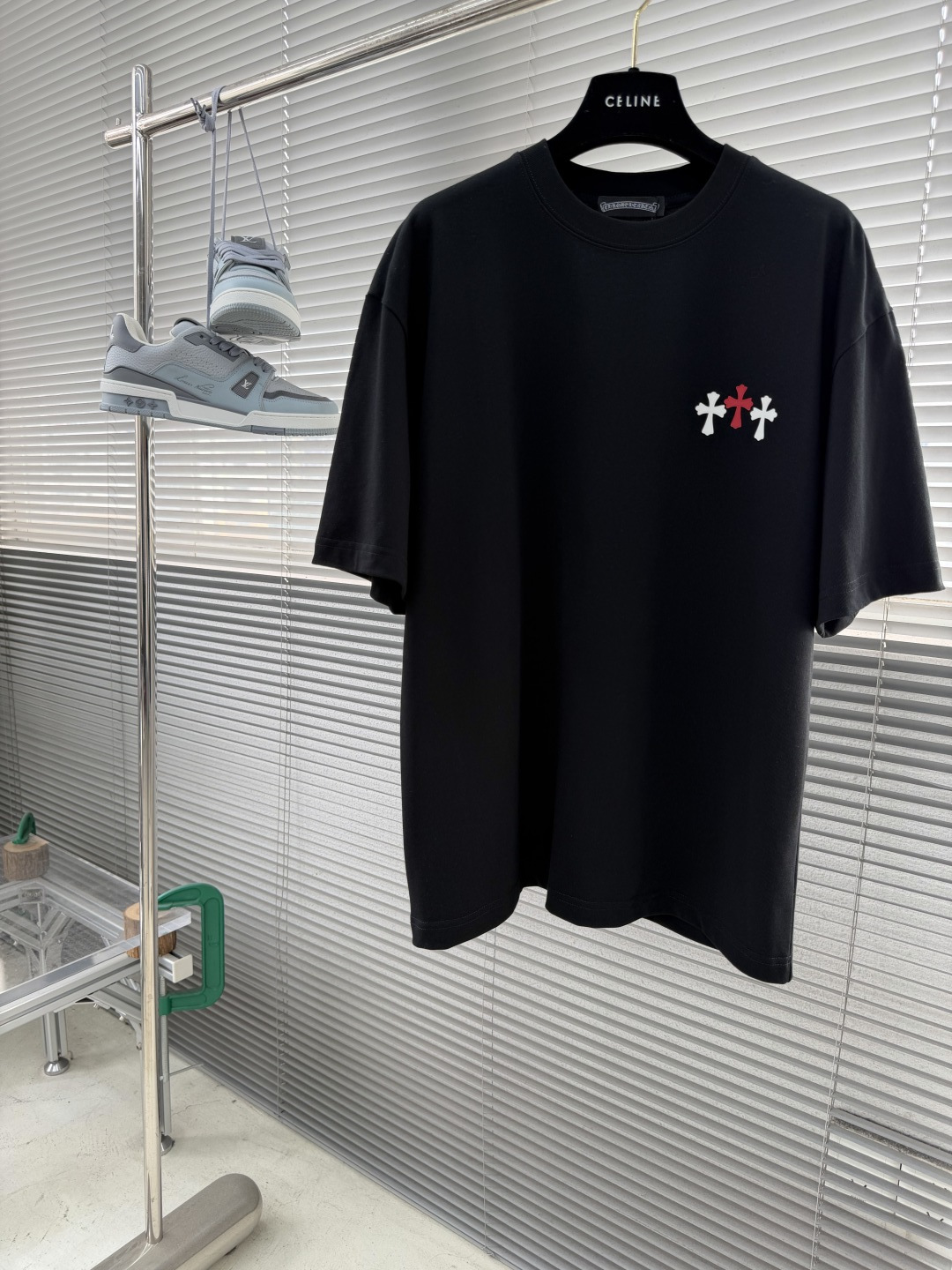 -CH 克罗心 2026春夏最新款圆领时尚短袖T恤纯棉面料！贴肤舒适，耐看又好穿，经典简约logo设计，