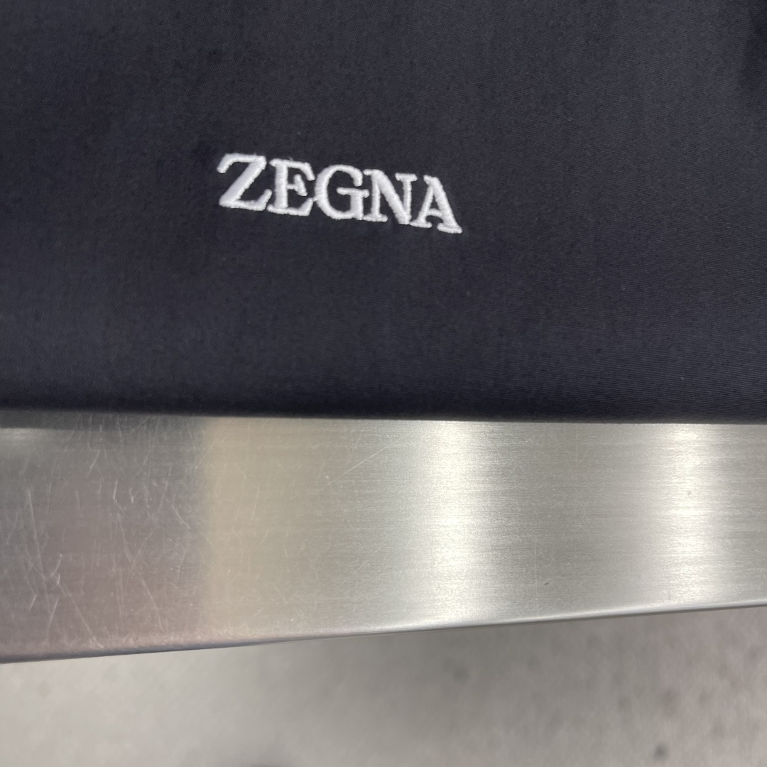 -z zegn 26ss 新款贴布长袖衬衫 本款衬衫胸前带有品牌字母刺绣点缀 高版本码数：M.L.XL.