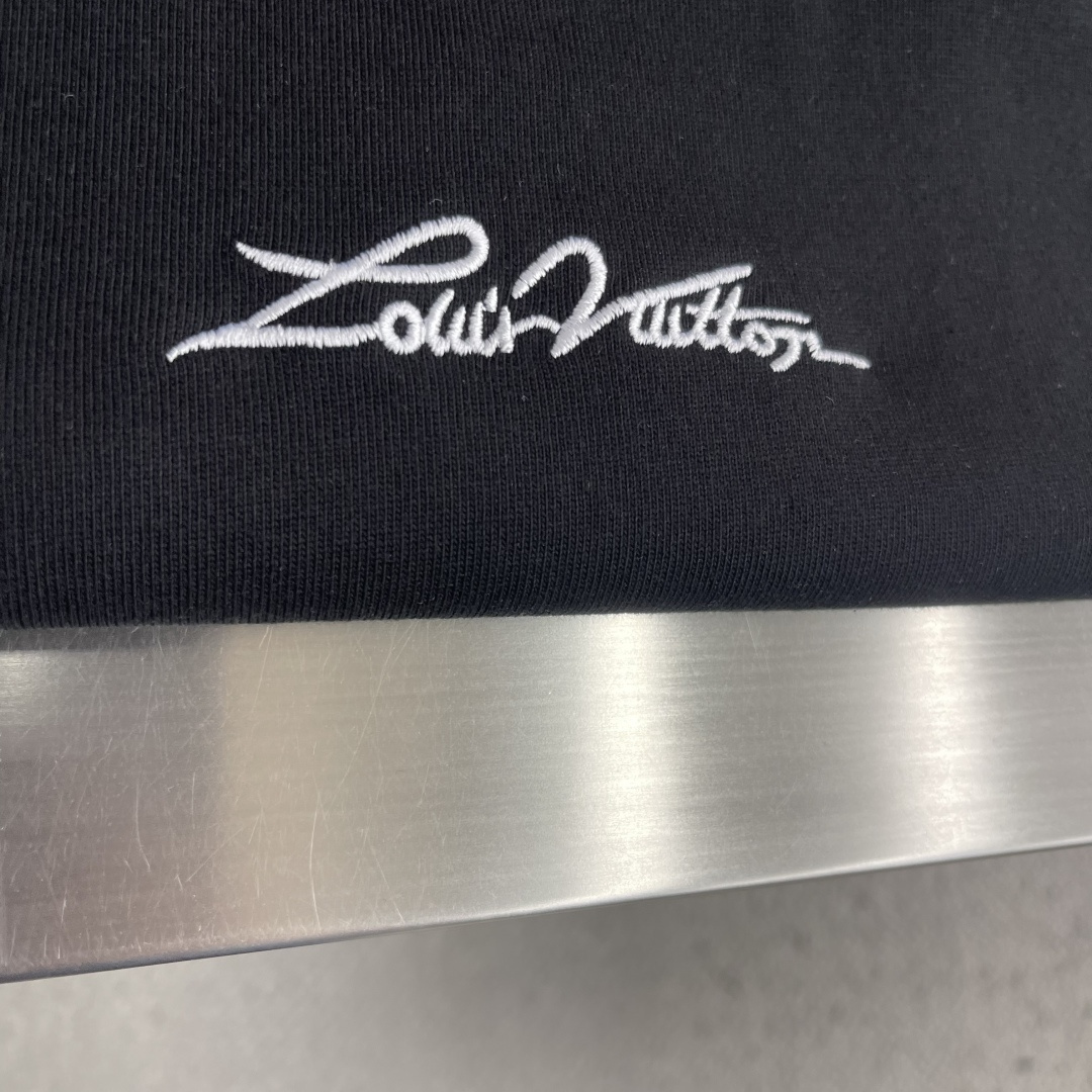 -驴牌 2026SS春夏新品 经典珠管绣T恤，奢潮必备！甄选重磅精梳棉，软糯垂坠🌾、透气亲肤，做旧磨毛工