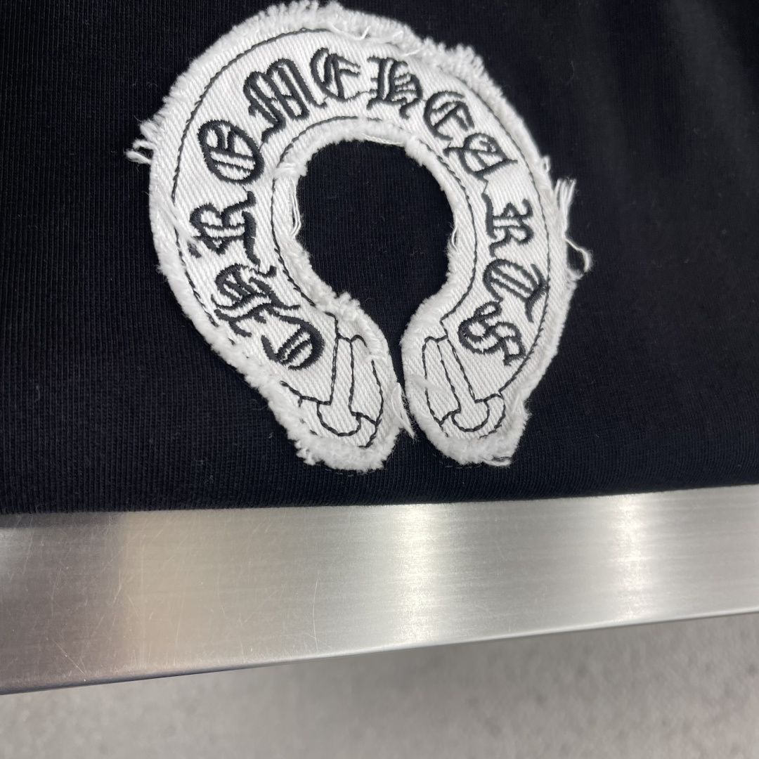 -CH 克罗心 2026SS早春新品绣贴布T恤，潮奢天花板！精选400克，重磅精梳棉，软糯垂坠🌾、透气亲