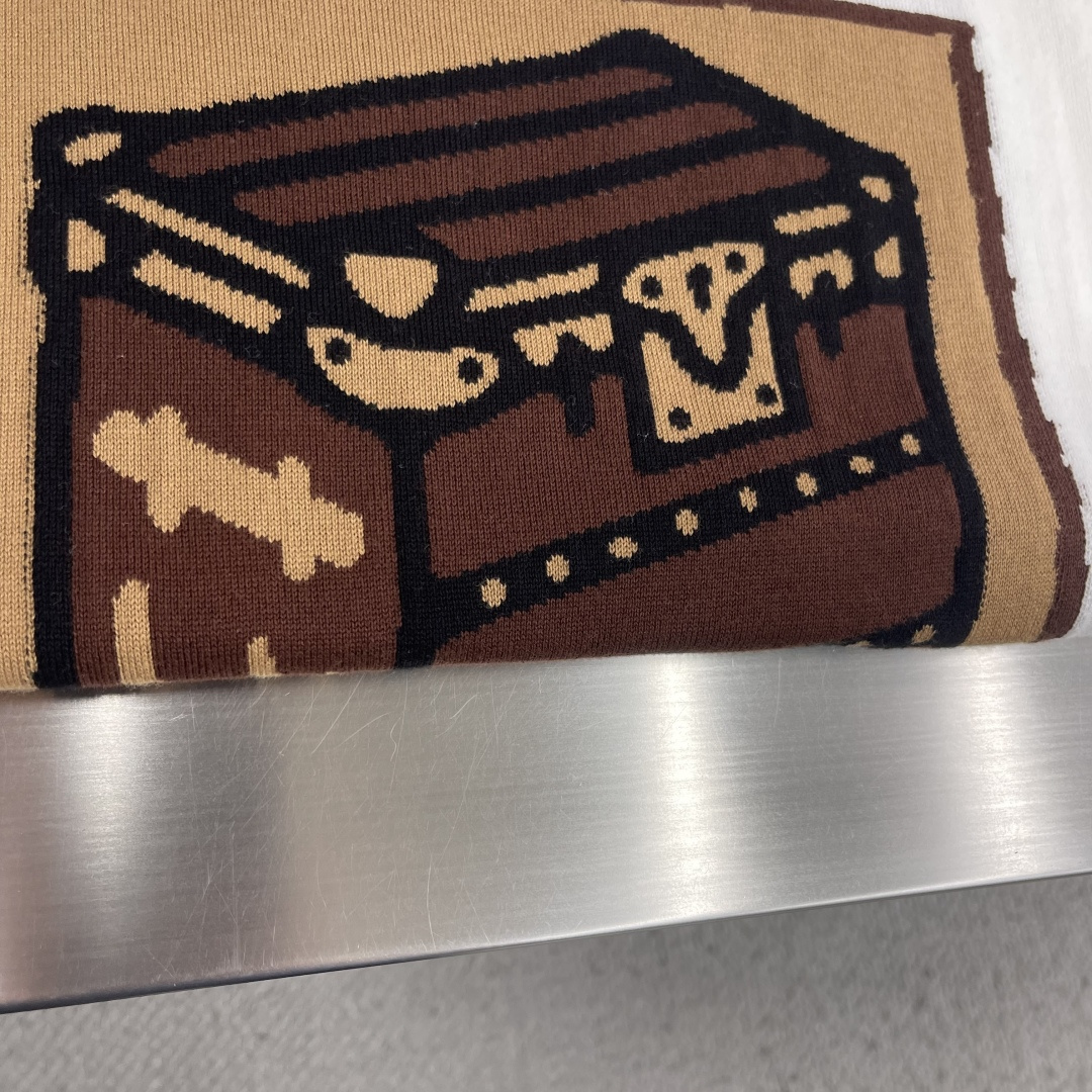 -驴牌 提花嵌花品牌标识棉质短袖圆领衫男女同款 码数S M L XL尺寸S M L XL肩宽48 50 