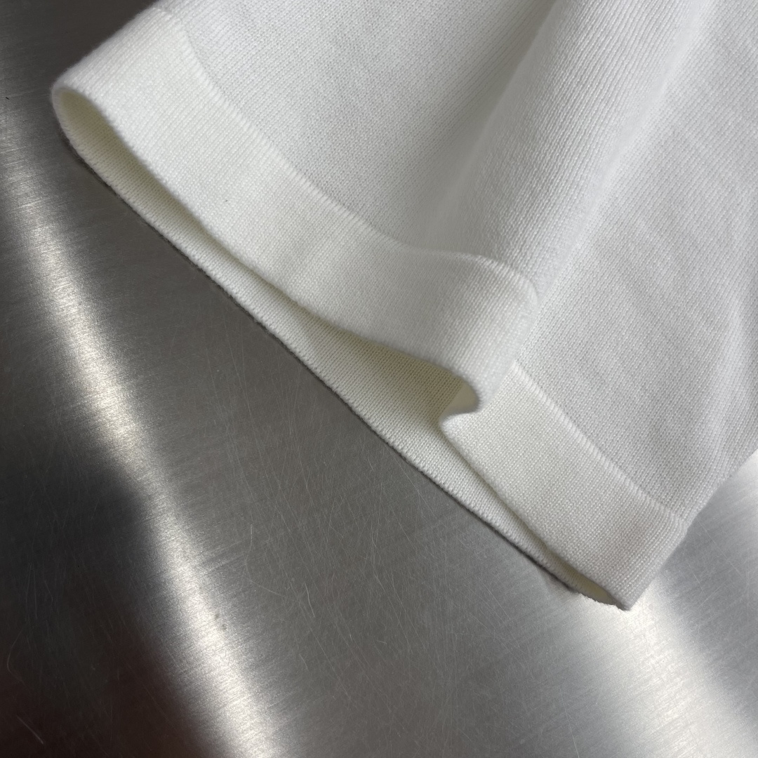 -驴牌 提花嵌花品牌标识棉质短袖圆领衫男女同款 码数S M L XL尺寸S M L XL肩宽48 50 