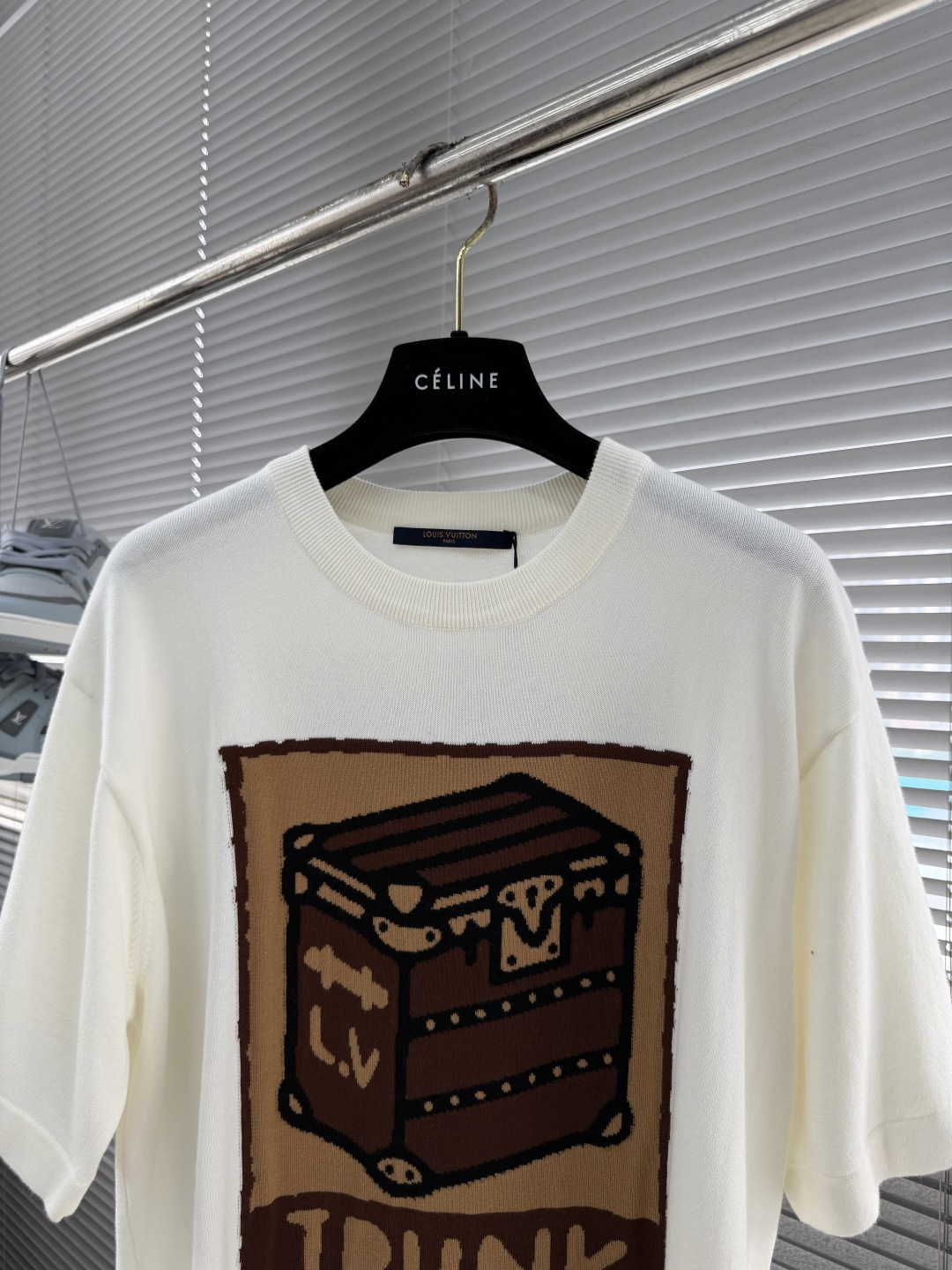 -驴牌 提花嵌花品牌标识棉质短袖圆领衫男女同款 码数S M L XL尺寸S M L XL肩宽48 50 