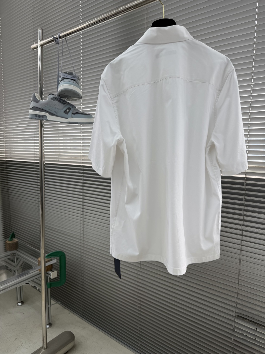 -驴牌 衬衫 纯棉府绸暗扣Monogram标贴袋男女同款 码数：S M L XL XXL尺码衣长肩宽胸围