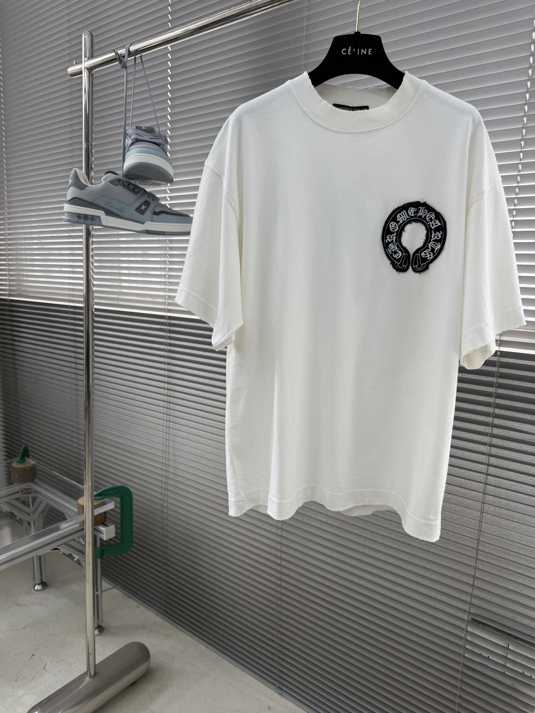 -CH 克罗心 2026SS早春新品绣贴布T恤，潮奢天花板！精选400克，重磅精梳棉，软糯垂坠🌾、透气亲