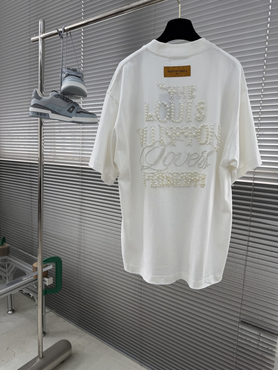 -驴牌 2026SS春夏新品 经典珠管绣T恤，奢潮必备！甄选重磅精梳棉，软糯垂坠🌾、透气亲肤，做旧磨毛工