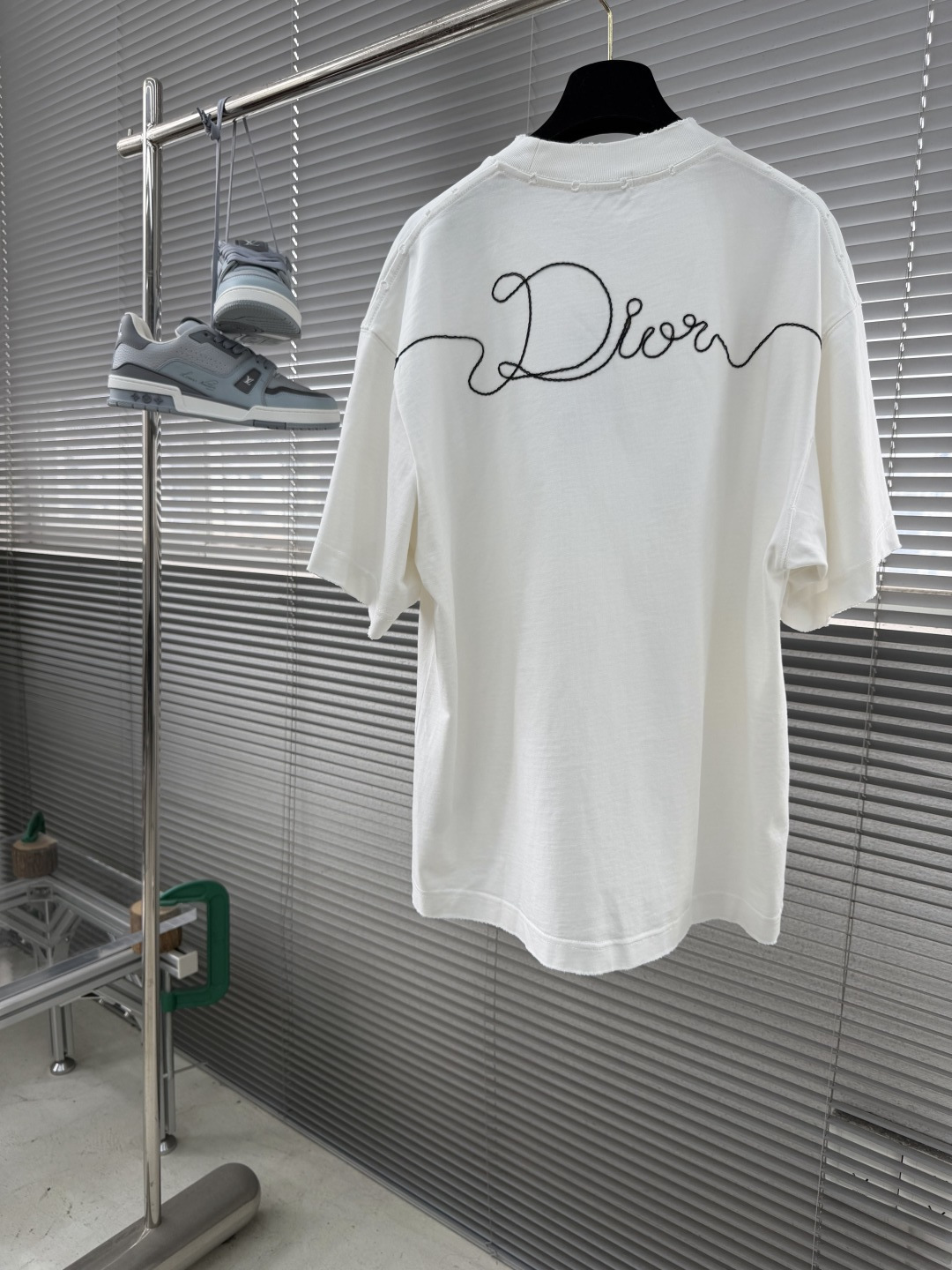 -Dio 2026SS春夏新品，经典刺绣T恤，奢潮必备！甄选400克重磅精梳棉，软糯垂坠🌾、透气亲肤，做