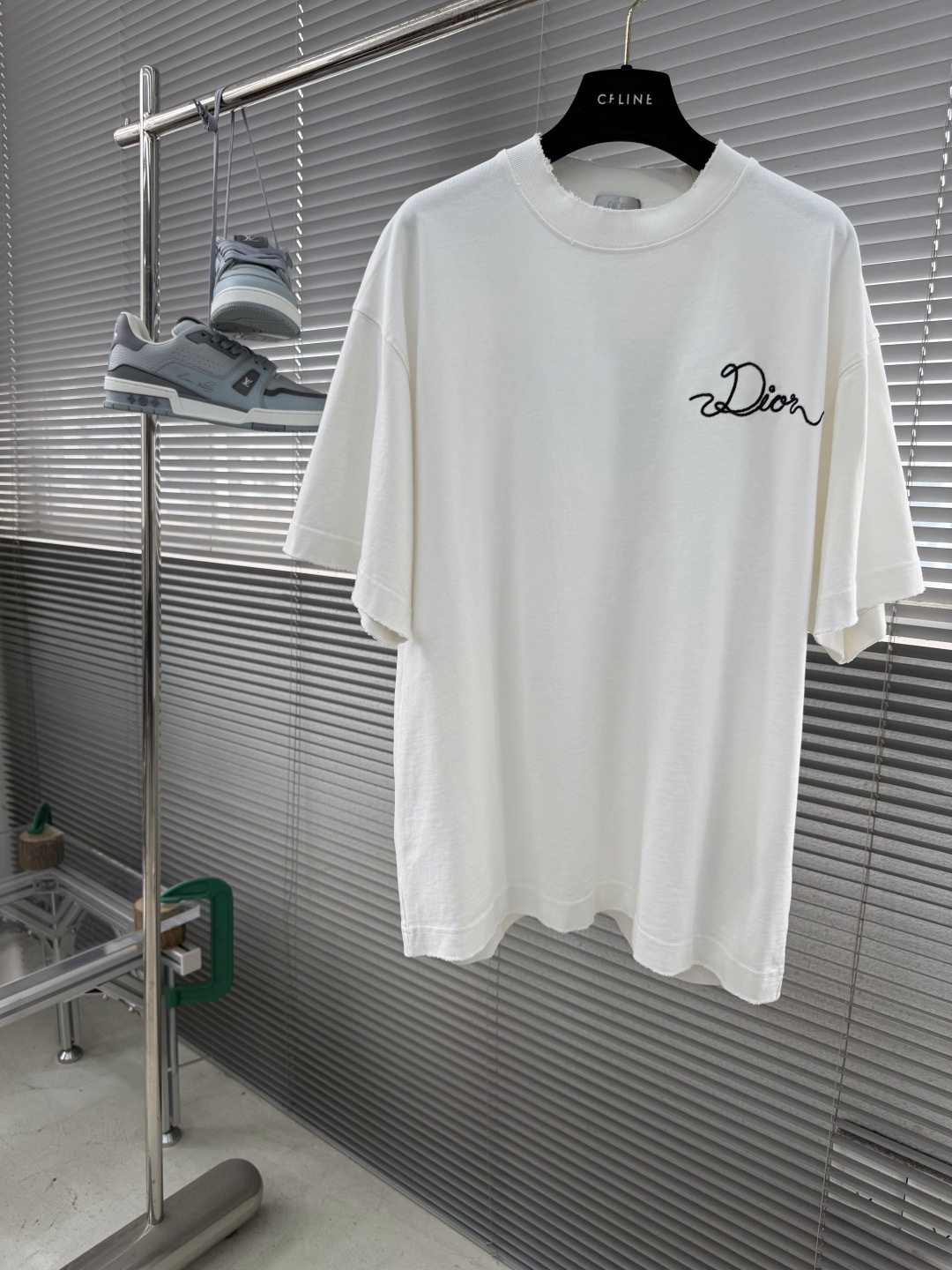 -Dio 2026SS春夏新品，经典刺绣T恤，奢潮必备！甄选400克重磅精梳棉，软糯垂坠🌾、透气亲肤，做