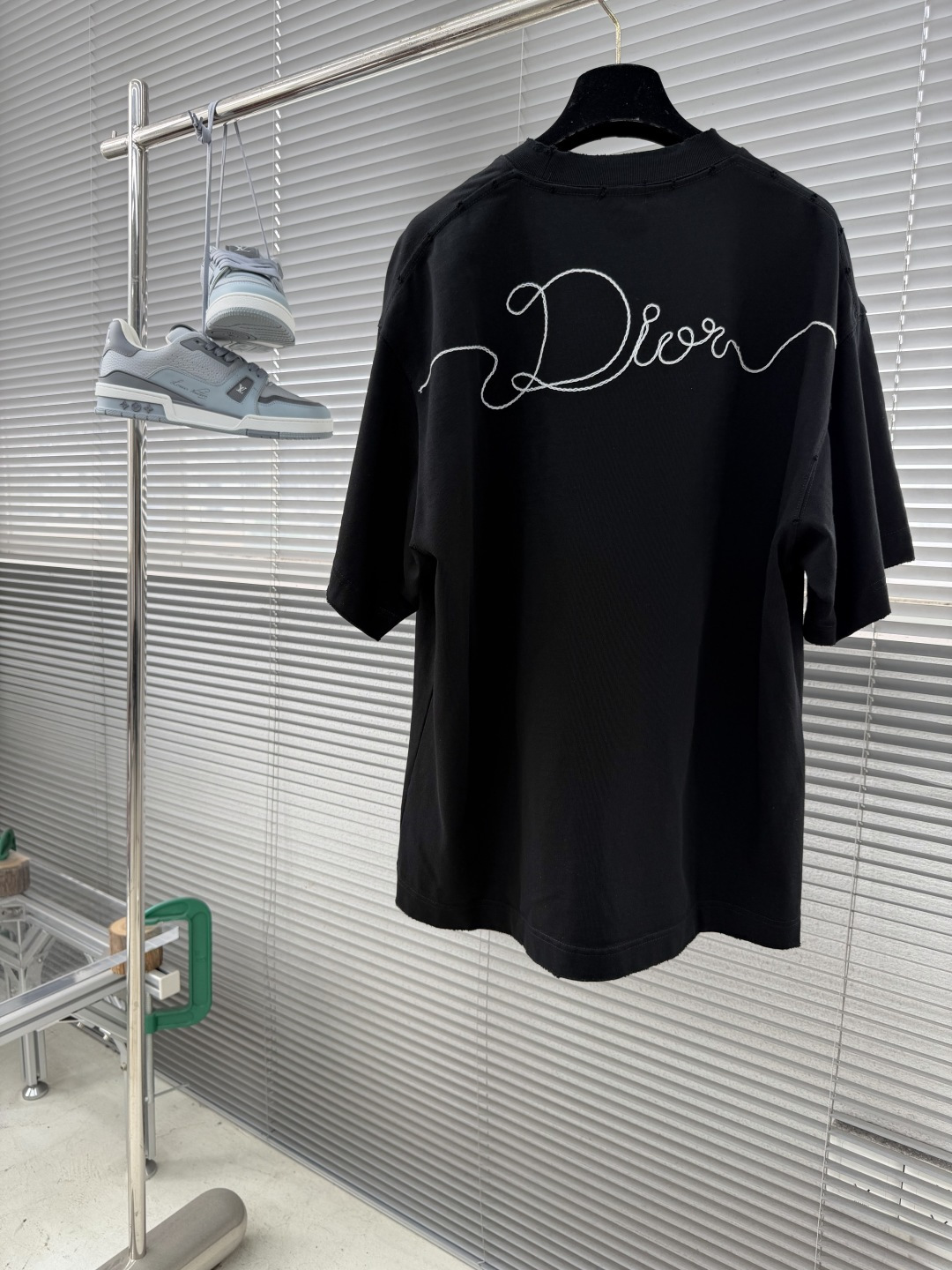 -Dio 2026SS春夏新品，经典刺绣T恤，奢潮必备！甄选400克重磅精梳棉，软糯垂坠🌾、透气亲肤，做