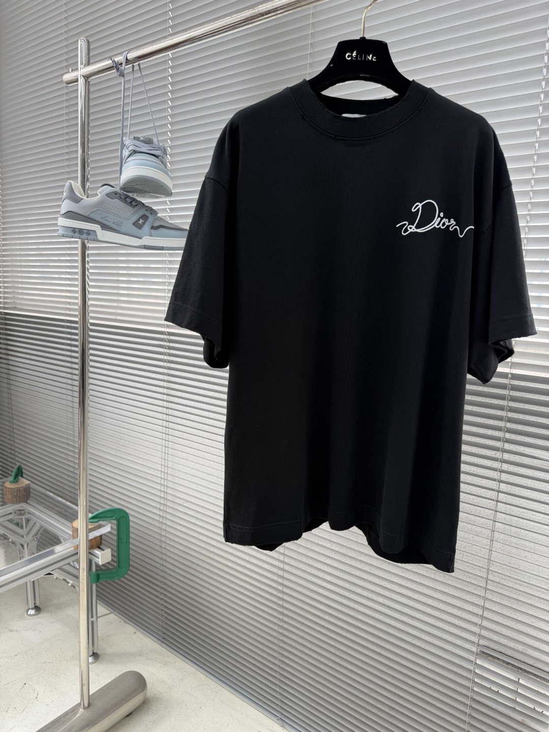 -Dio 2026SS春夏新品，经典刺绣T恤，奢潮必备！甄选400克重磅精梳棉，软糯垂坠🌾、透气亲肤，做